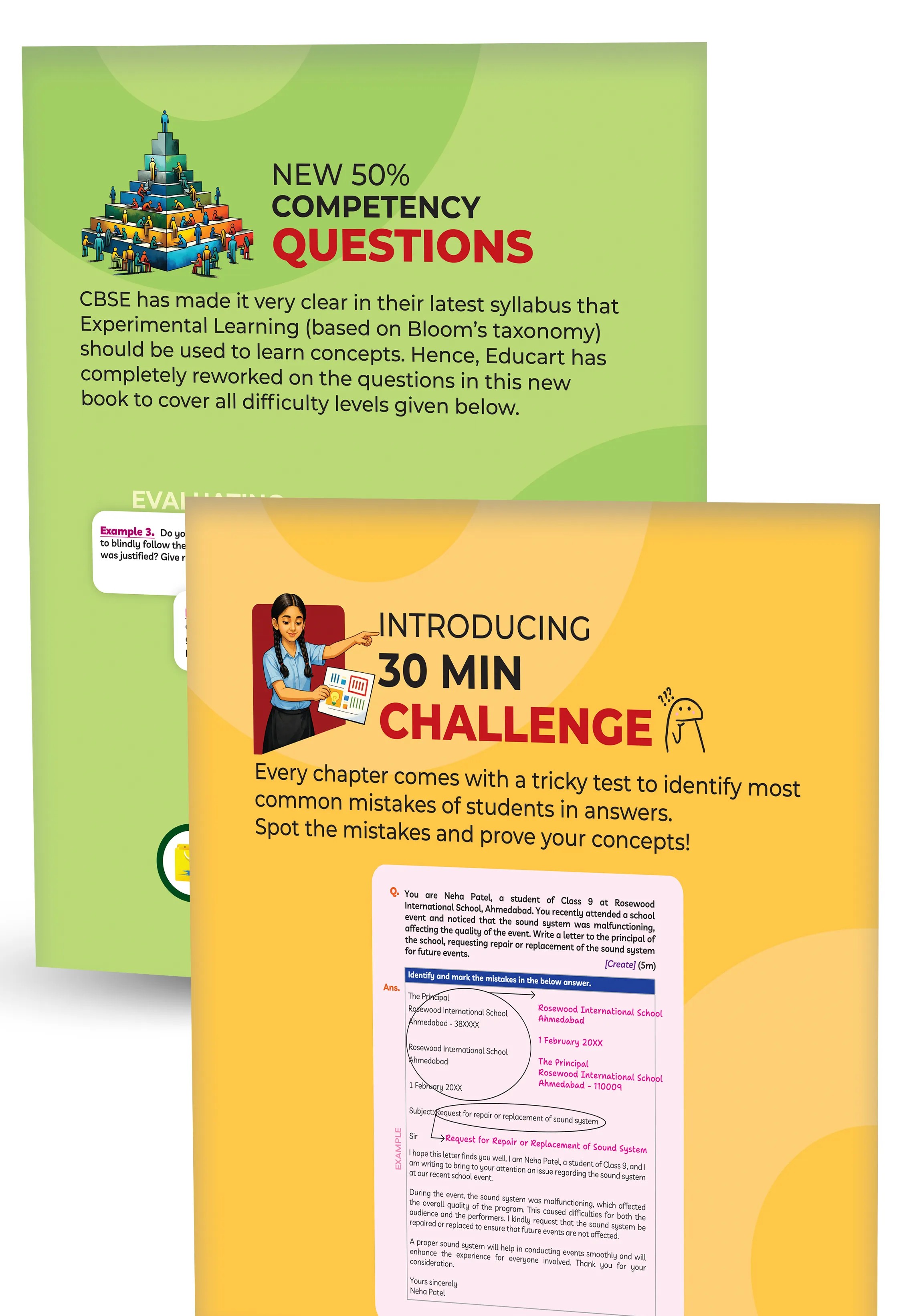 Educart CBSE Class 10 English Question Bank 2026-27 | Chapterwise, Case-Based & Competency-Based Qs | Unit Test Worksheets, Notes & Visuals | NCERT Based CBSE 2027