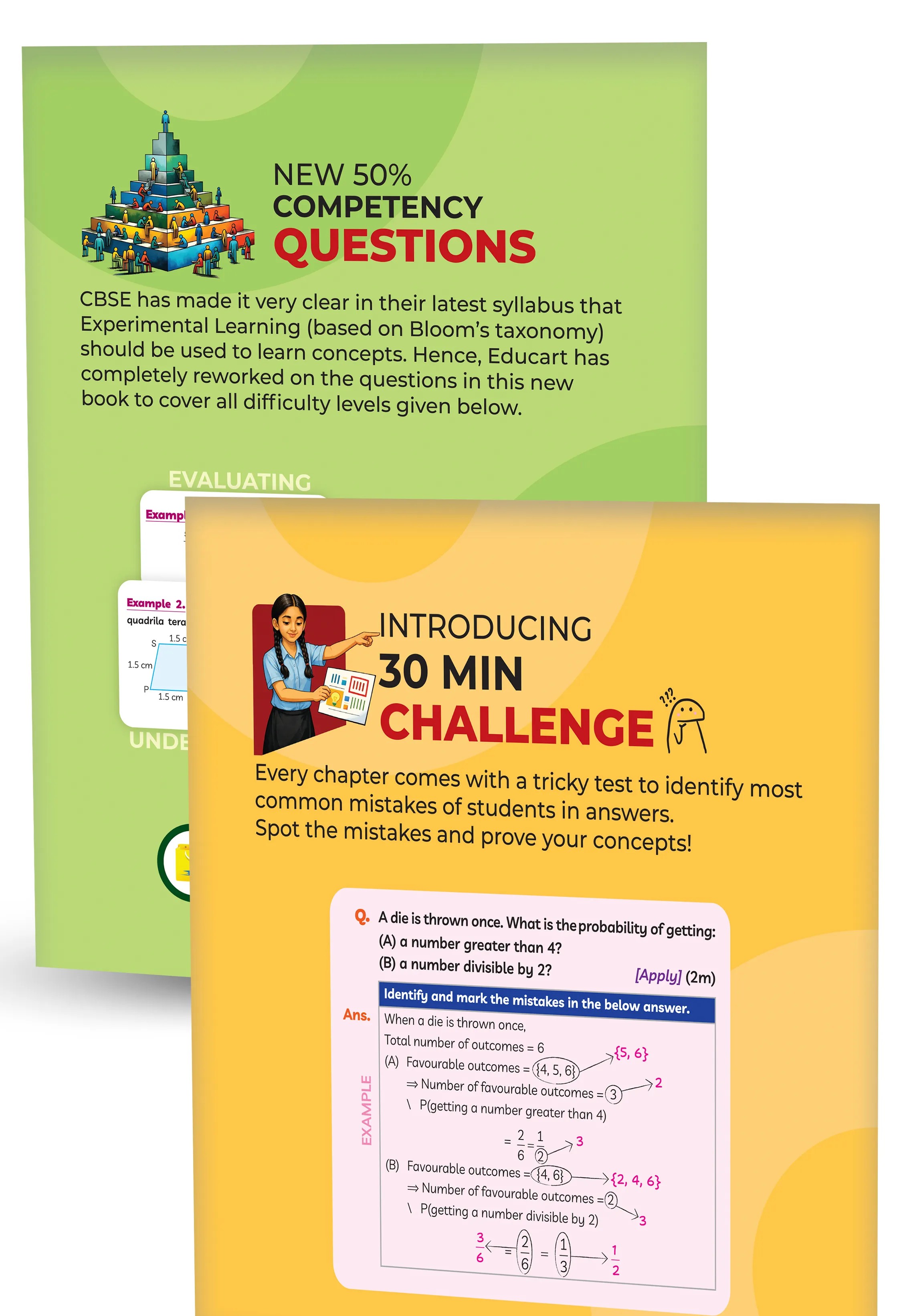 Educart CBSE Class 10 Mathematics Question Bank 2026-27 | Chapterwise, Case-Based & Competency-Based Questions | Unit Test Worksheets, Notes & Visuals | NCERT Based CBSE 2027