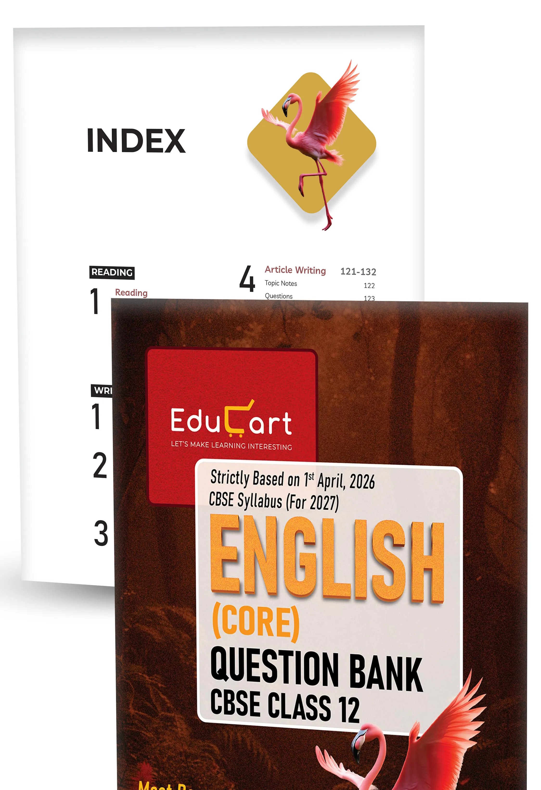 Educart CBSE Class 12 Question Bank Combo 2026–27 | Physics, Chemistry, Mathematics & English | Chapterwise PYQs, Competency-Based & Case-Based Qs | 2027 Syllabus
