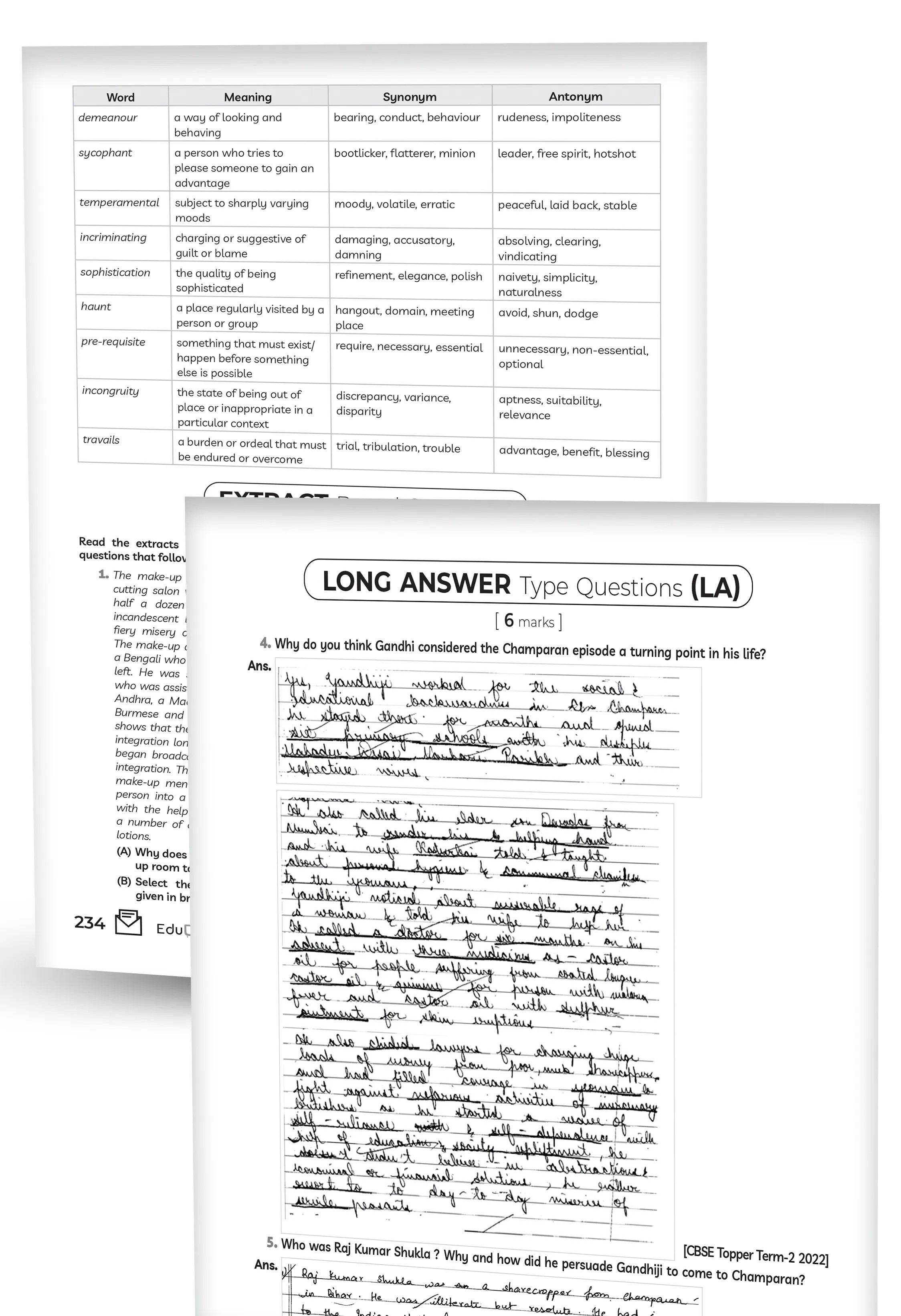 Educart CBSE Class 12 English Core Question Bank 2026–27 | 2027 Syllabus | Chapter-wise PYQs, Extract-Based, Case-Based Qs, Writing Skills & Notes