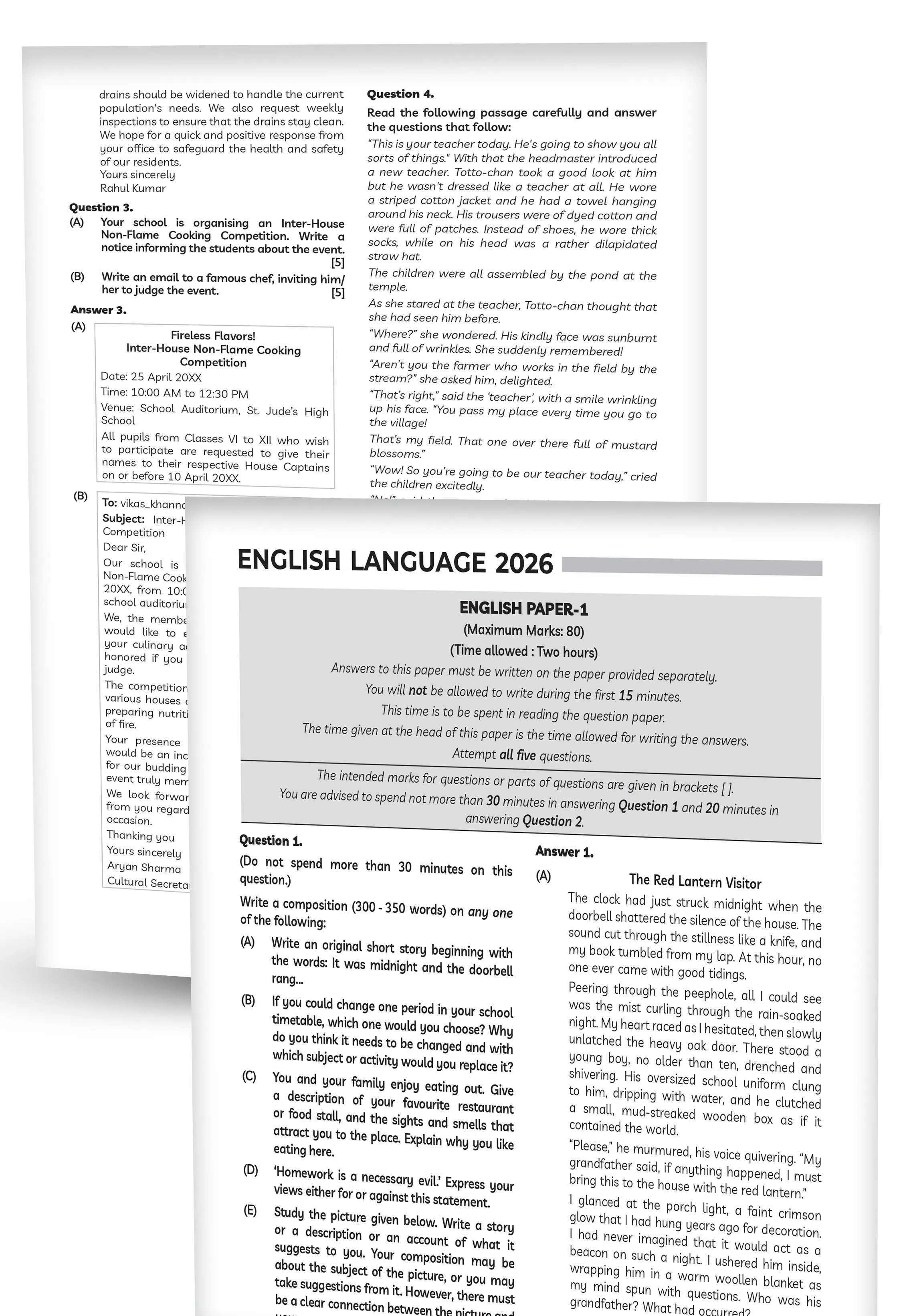 Educart ICSE 10 Years Solved Papers (2026-2016) Class 10 All Subjects for 2027 - Mathematics, Physics, Chemistry, Biology, English Language, Literature in English, Hindi, Geography, History & Civics, Computer Applications, and Physical Education