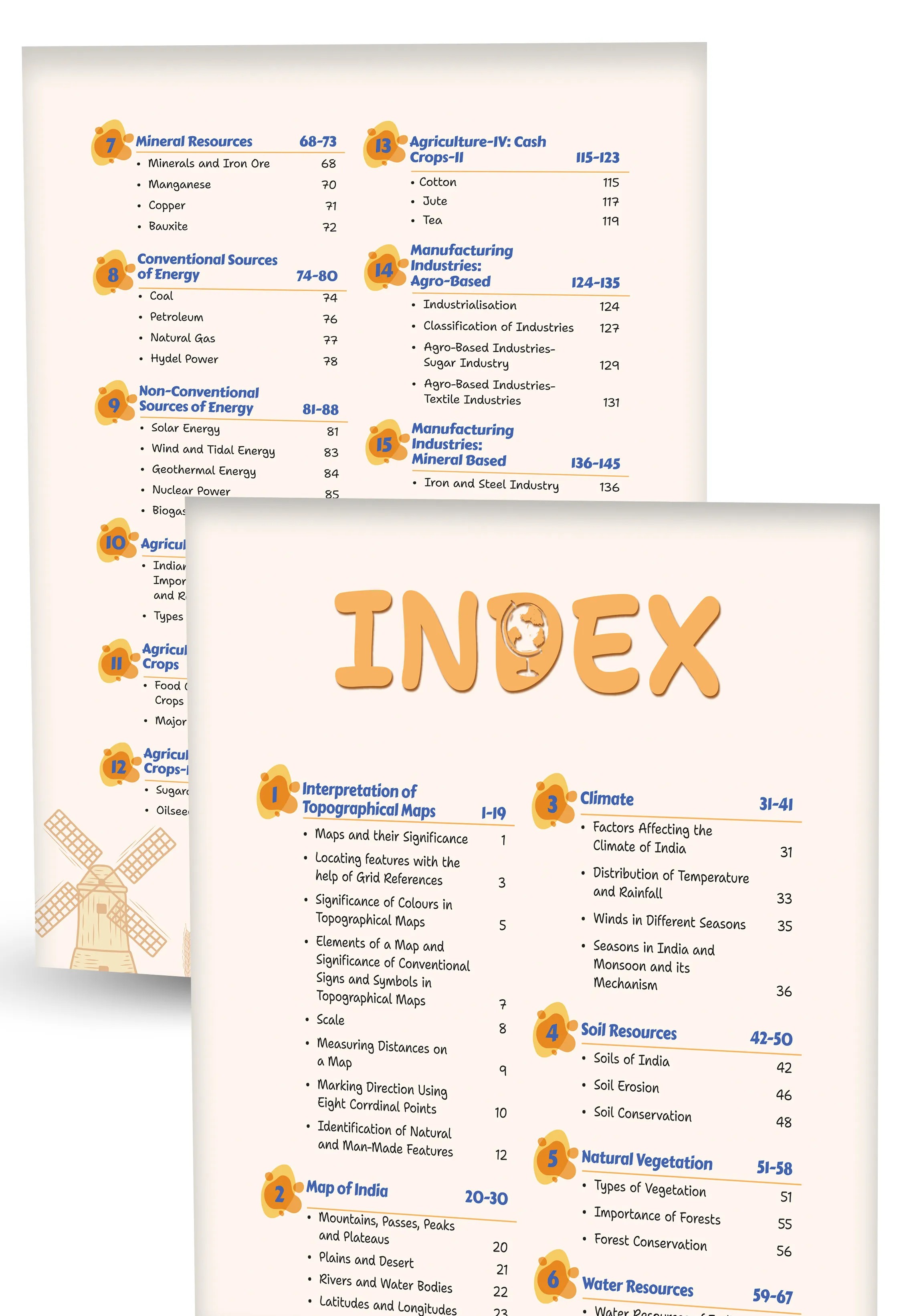 Educart Handouts ICSE Class 10 Geography Handwritten Notes 2027 (Half-Yearly & Periodic Tests & Chapter-wise Study Material for 2026-27 Board Exam
