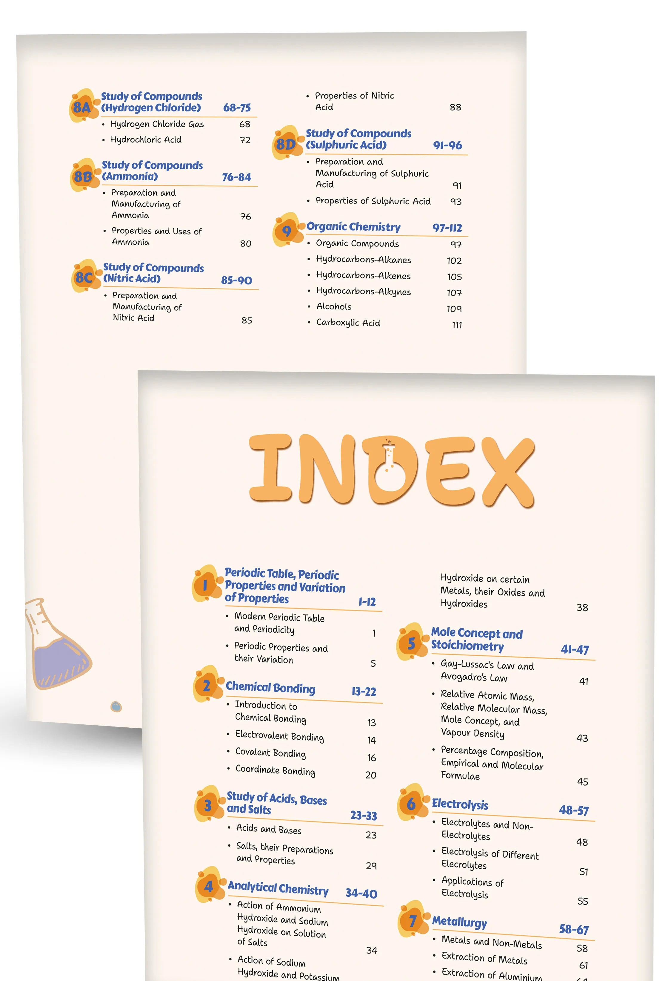 Educart Handouts ICSE Class 10 Chemistry Handwritten Notes 2027 (Half-Yearly & Periodic Tests & Chapter-wise Study Material for 2026-27 Board Exam