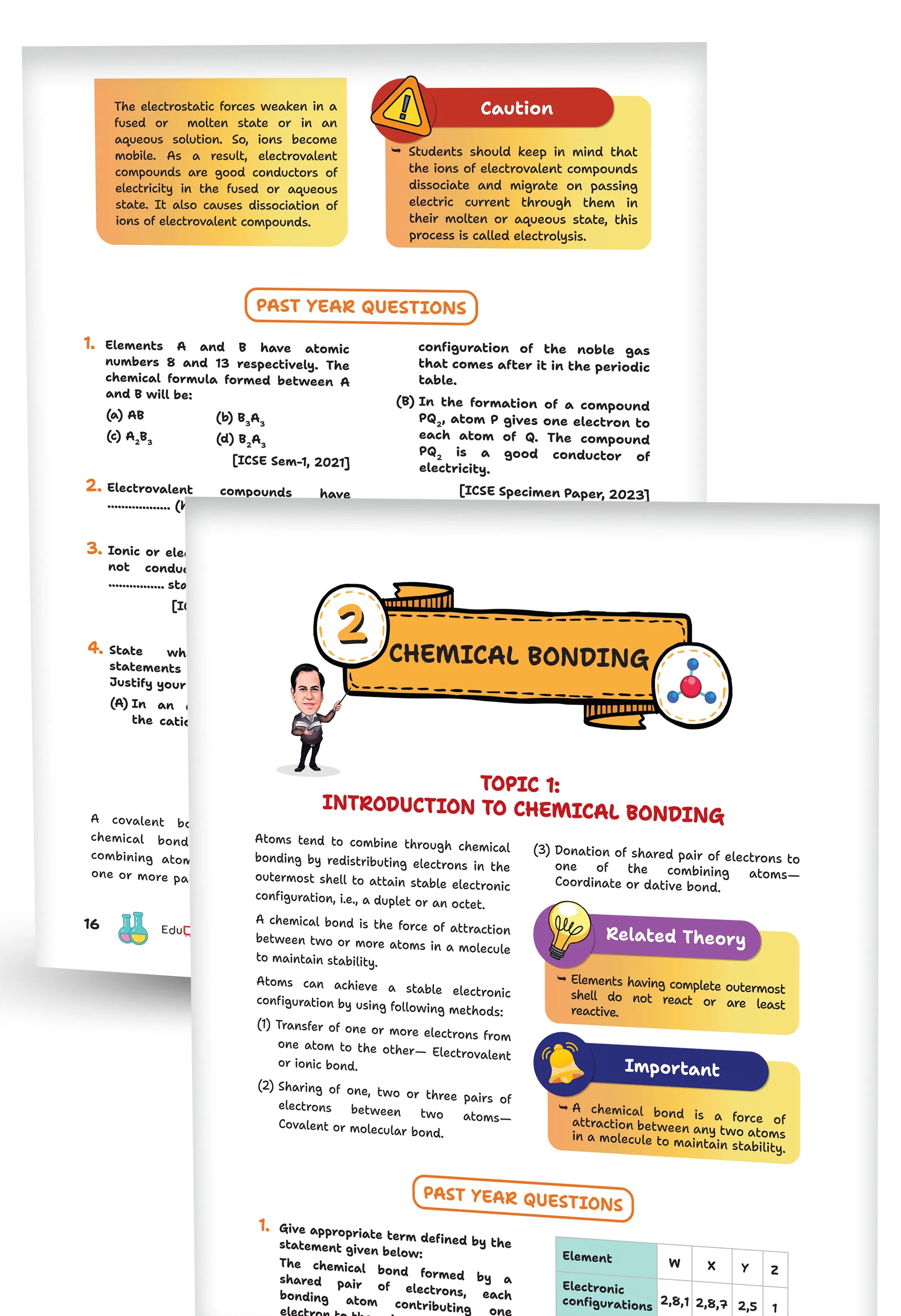 Educart Handouts ICSE Class 10 Chemistry Handwritten Notes 2027 (Half-Yearly & Periodic Tests & Chapter-wise Study Material for 2026-27 Board Exam