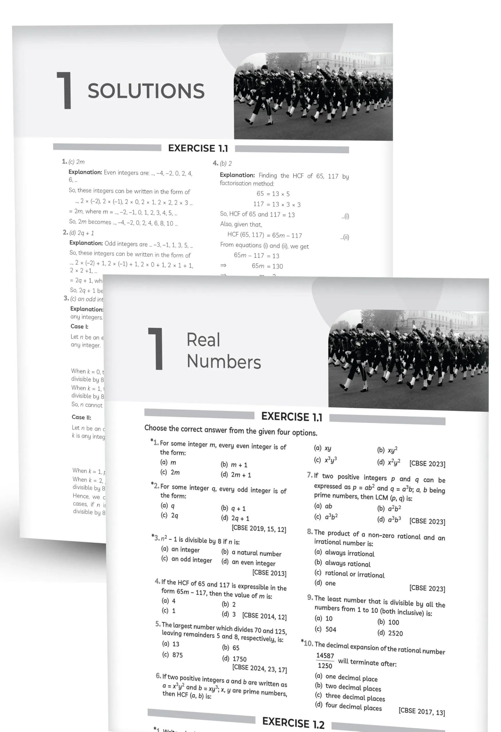 Educart NCERT Exemplar Class 10 Mathematics 2026 Problems Solutions (For 2026-27 Board Exam)