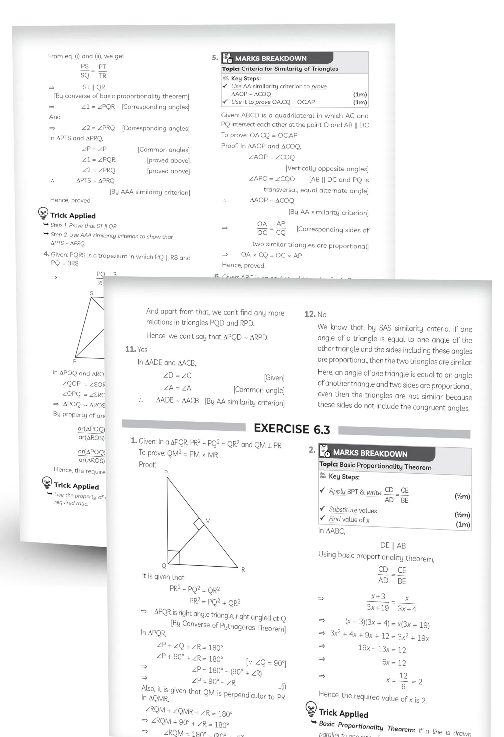 Educart NCERT Exemplar Class 10 Mathematics 2026 Problems Solutions (For 2026-27 Board Exam)