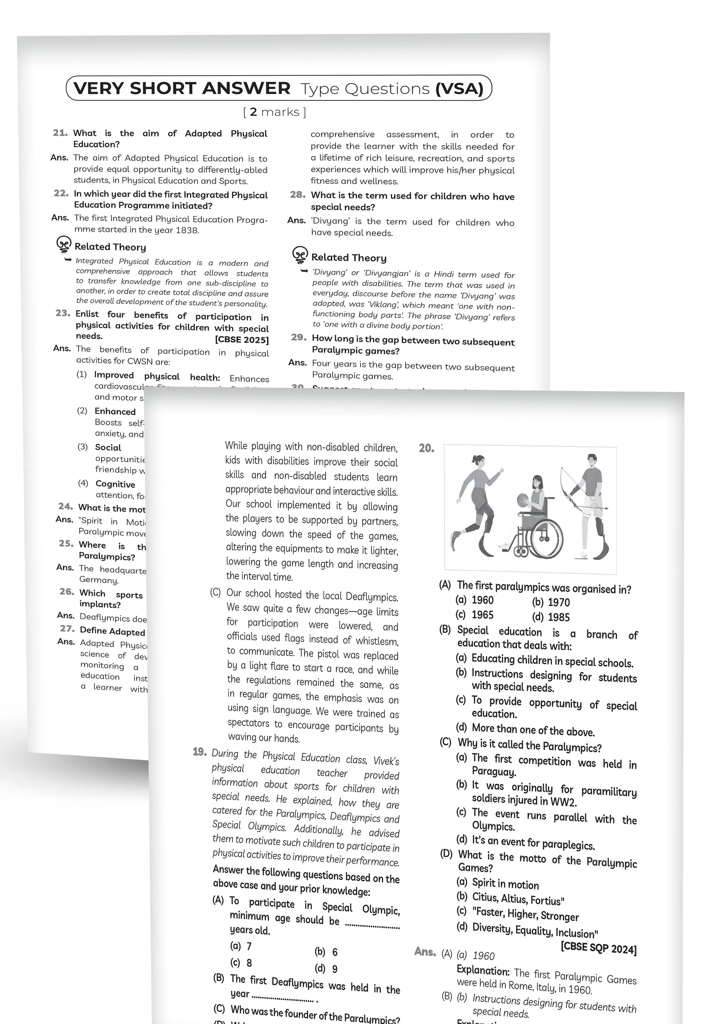 Educart CBSE Class 12 Physical Education Question Bank 2026-27 (Strictly Based on Latest Syllabus for 2027 Exam)