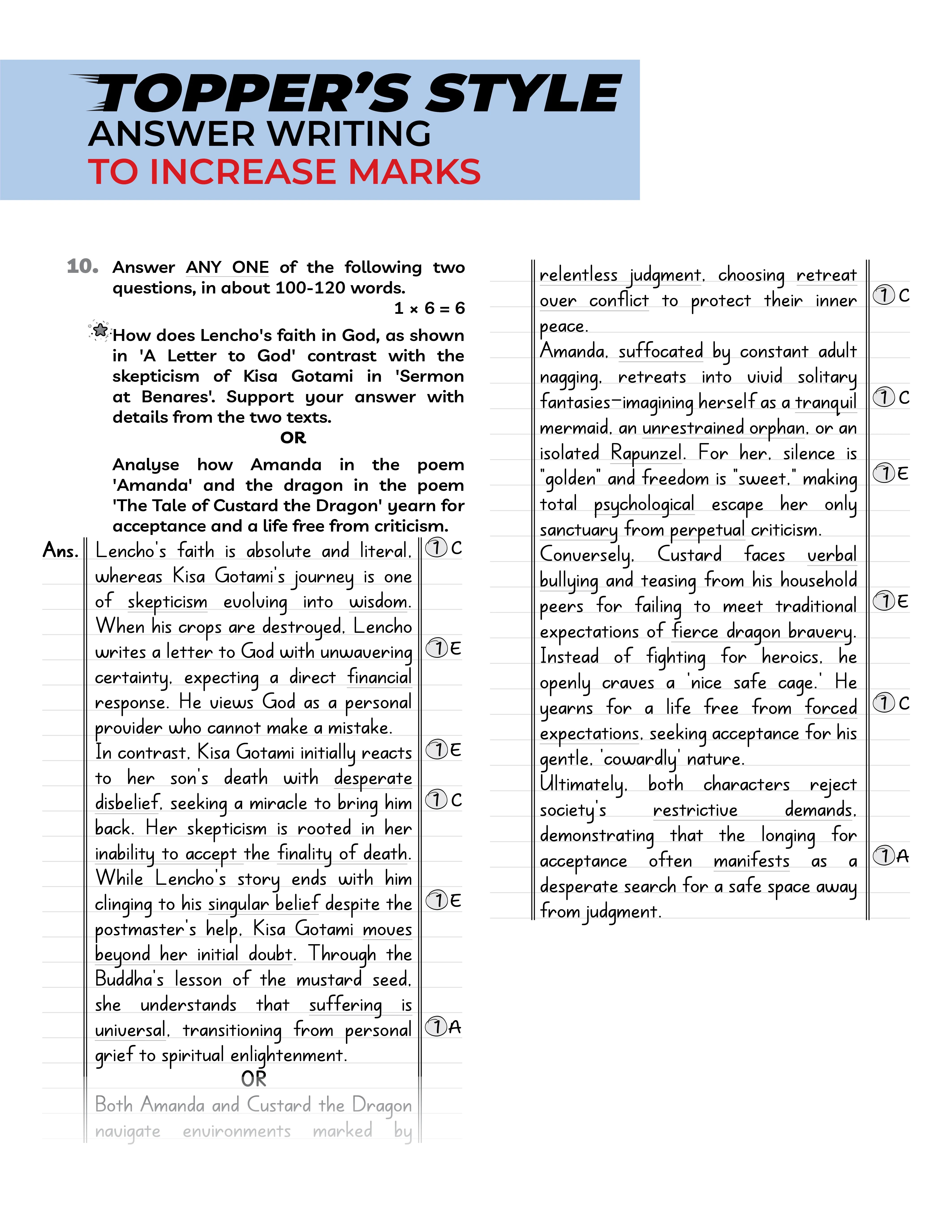Educart CBSE Sample Paper Class 10 2026-27 English Language & Literature (with Topper-Style Solutions & Cheat Sheet Wall Chart) For 2027 Exam