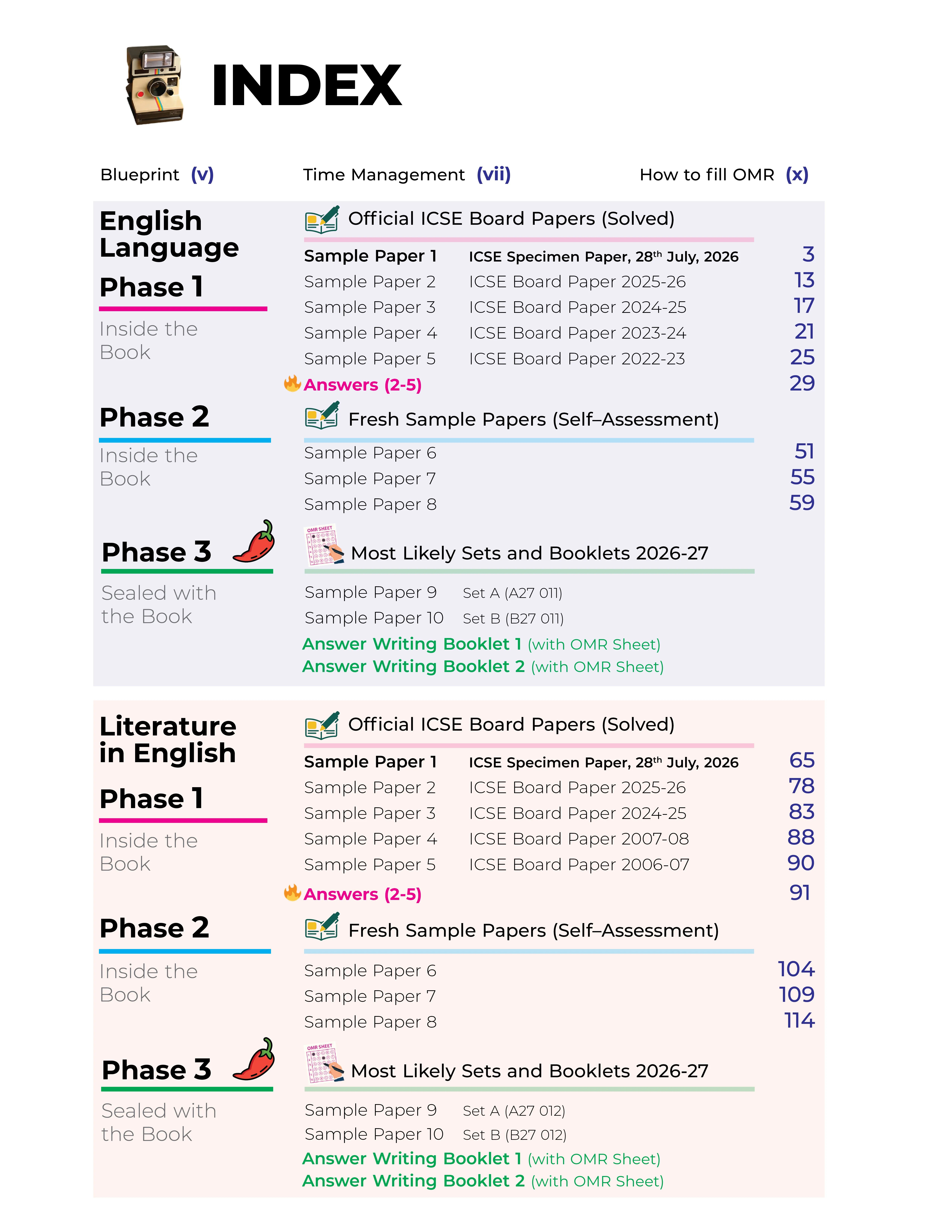 Educart ICSE Sample Paper Class 10 2027 (Volume 2) – History & Civics, Geography, English Language and Literature in English Books for 2026-27 Exam (Introducing Competency-Based High Ability Questions in Each Paper)