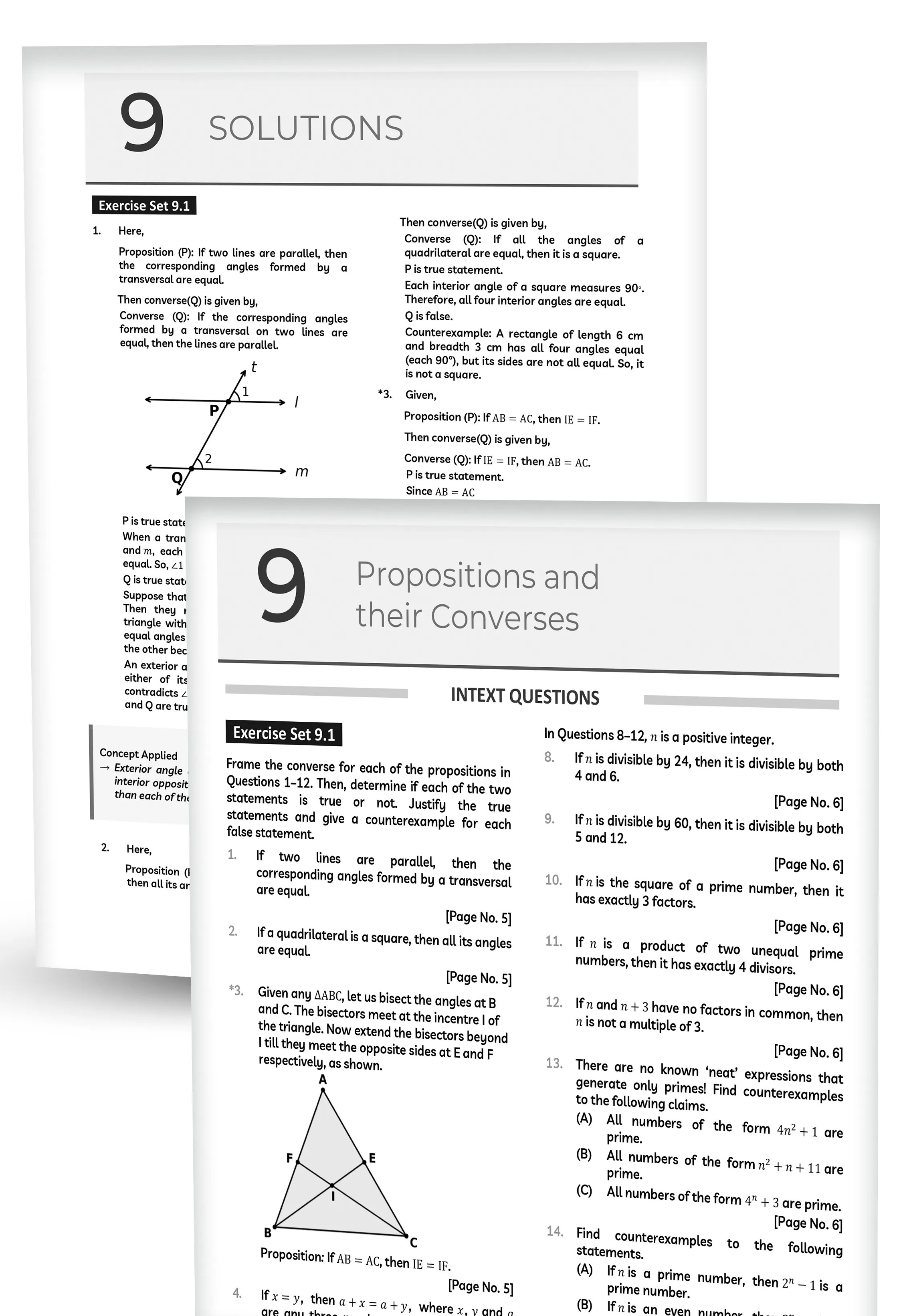 Educart Class 9 NCERT Solutions 2027 Mathematics (Part-2) | Strictly Based on New NCERT Ganita Manjari NCERT Part 2 Textbook