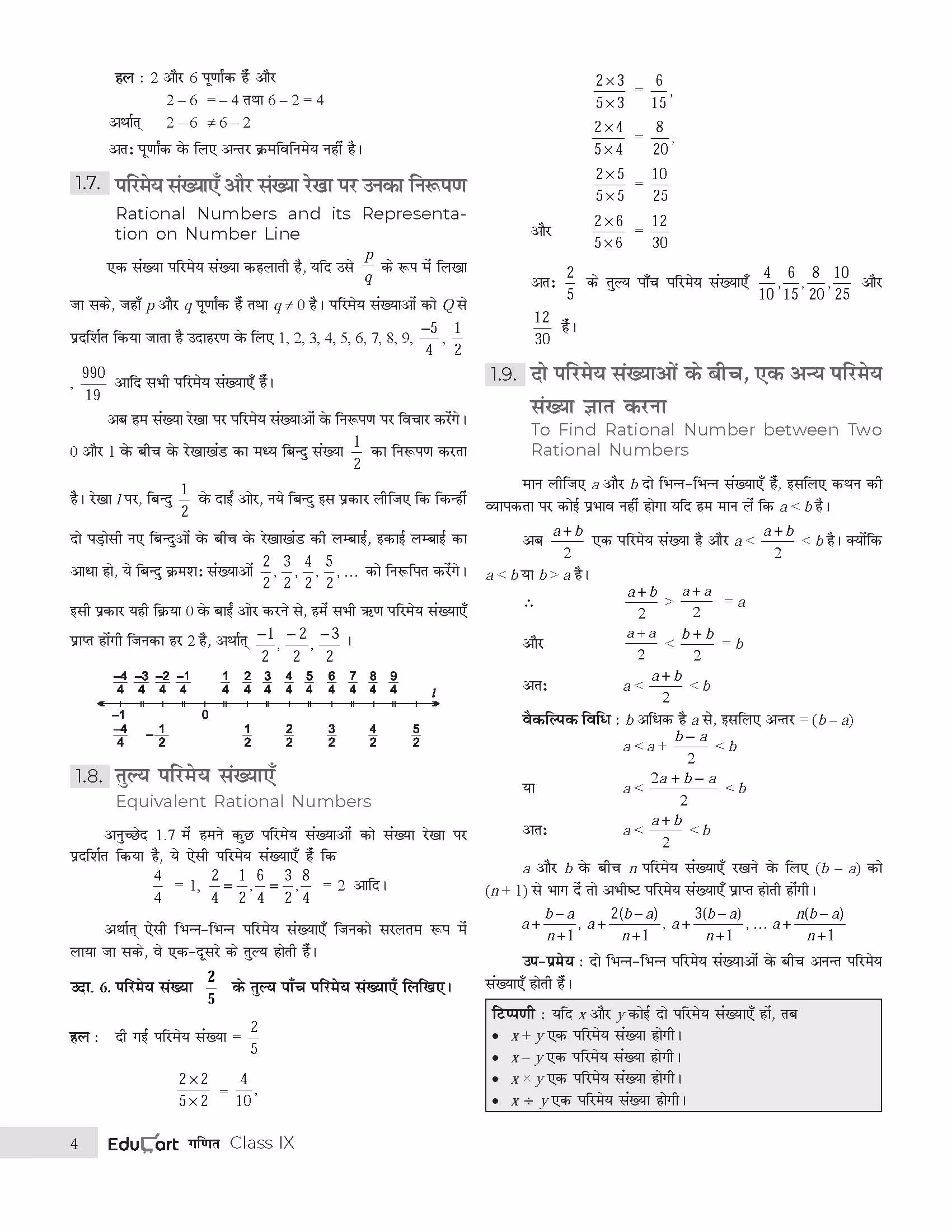 Educart UP Board Hindi Medium Class 9 GANIT (MATHEMATICS) Complete Guidebook 2023 (Based on Latest Pattern for 2023-24 Exam)