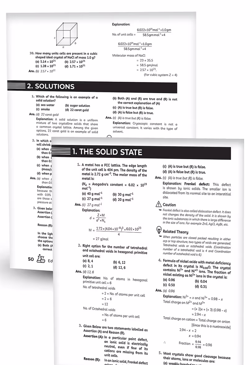 Educart Chemistry Section-2 NTA CUET UG Entrance Exam Book 2024 Final Revision