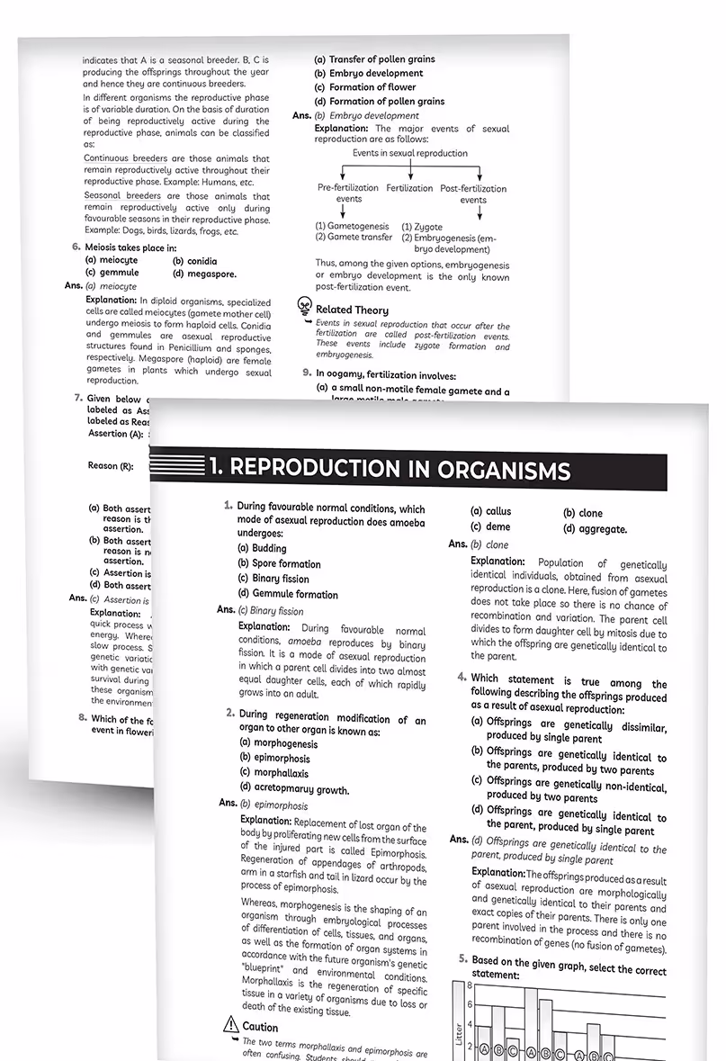 Educart Biology Section-2 NTA CUET UG Entrance Exam Book 2024 Final Revision