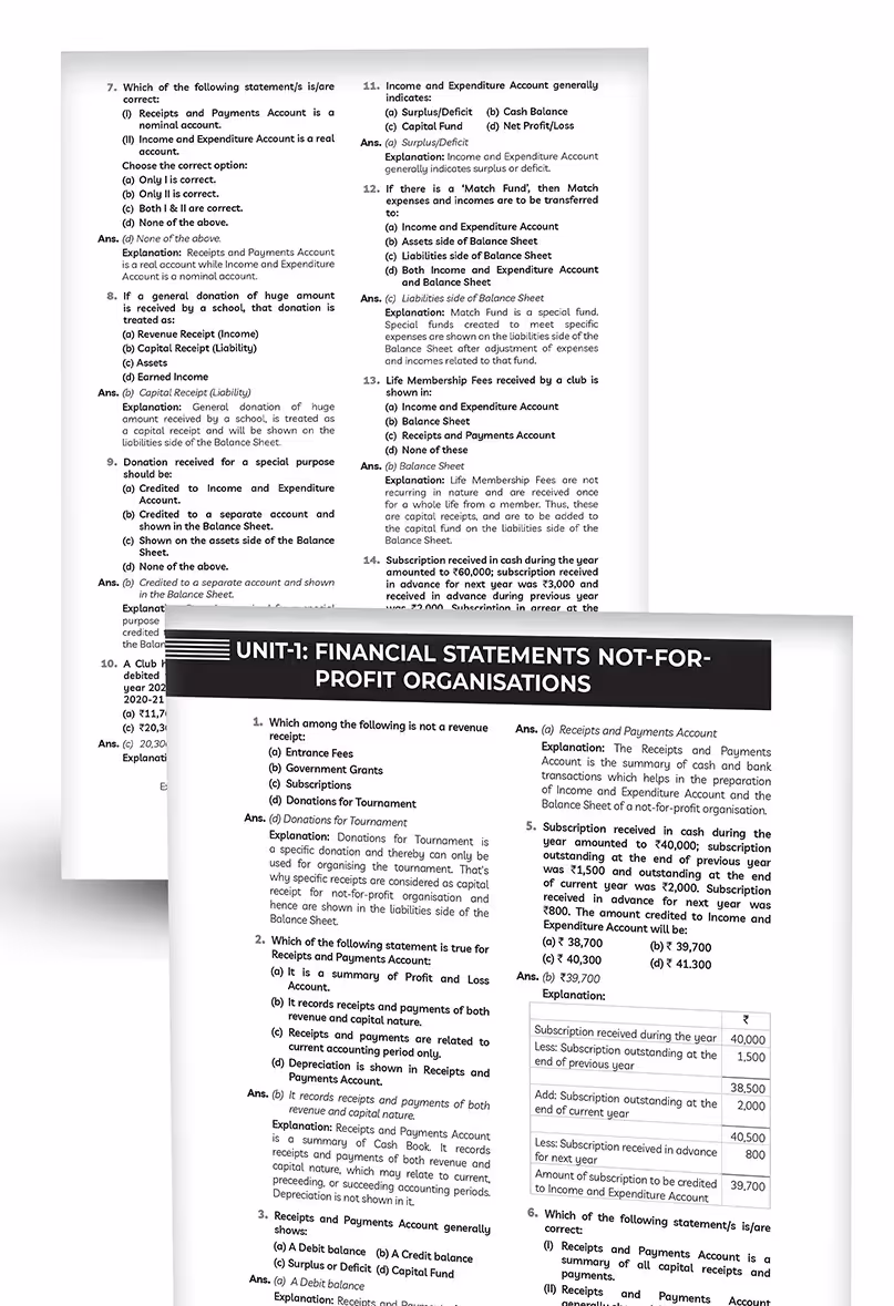Educart Accountancy Section-2 NTA CUET UG Entrance Exam Book 2024 Final Revision (100% based on 2023 official CUET Online Paper)