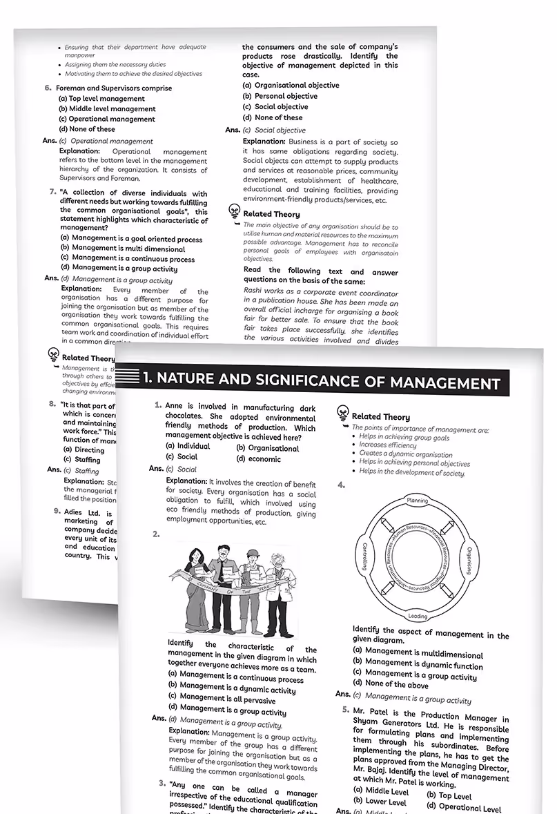 Educart Business Studies Section-2 NTA CUET UG Entrance Exam Book 2024 Final Revision (100% based on 2023 official CUET Online Paper)