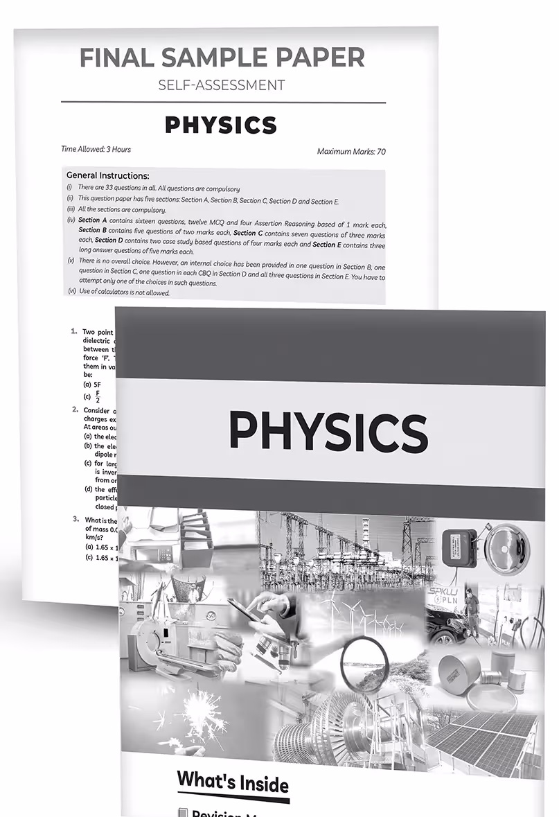 Educart CBSE Class 12 Final Revision Book for 2024 - Physics + Chemistry+ Mathematics + English Core (Includes Additional Sample Papers for 2023-24)