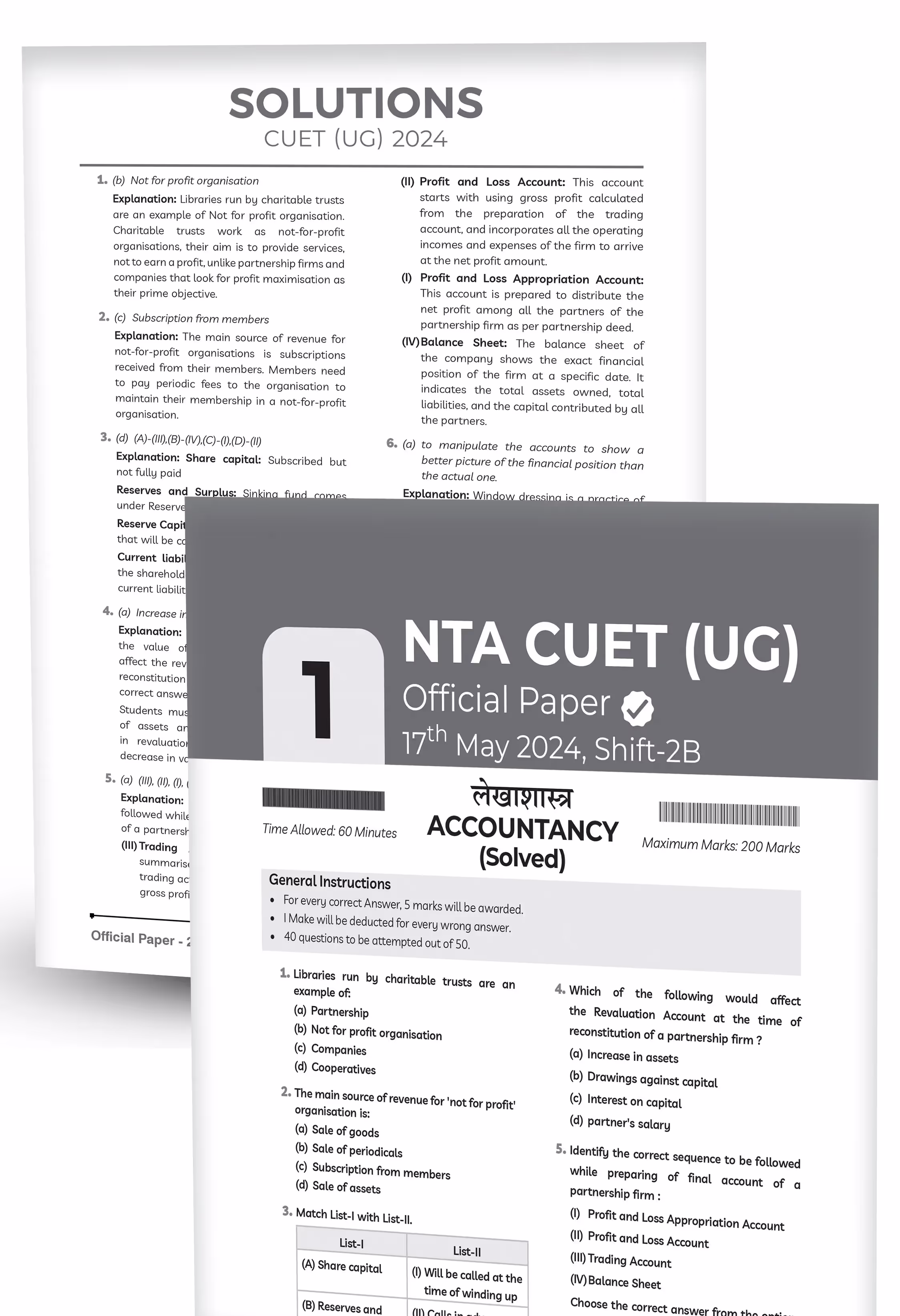 Educart 15 CUET UG Entrance Exam Books 2025 Commerce Stream Combined Past Years & Mock Papers - Business Studies, Economics & Accountancy
