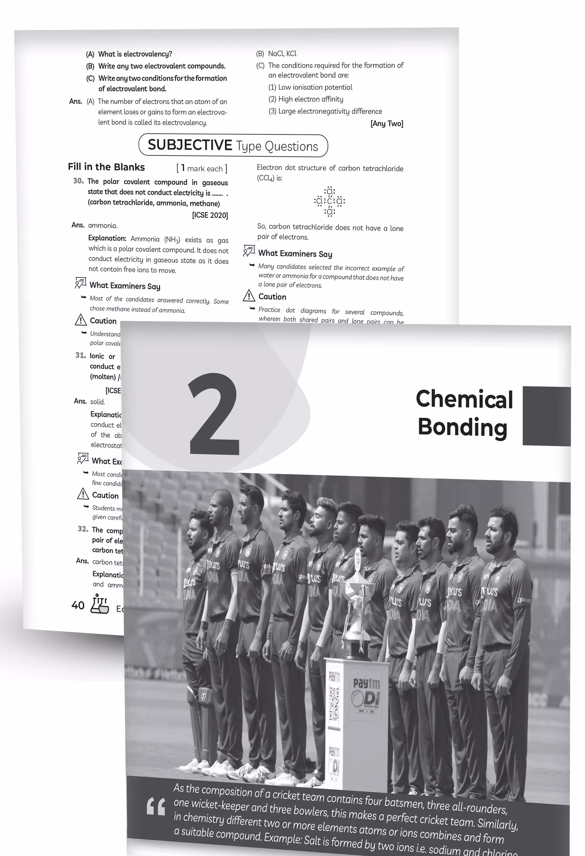 Educart ICSE Class 10 Chemistry Chapter-wise Question Bank (Solved Papers) 2025-26 - Strictly Based on New Syllabus 2026