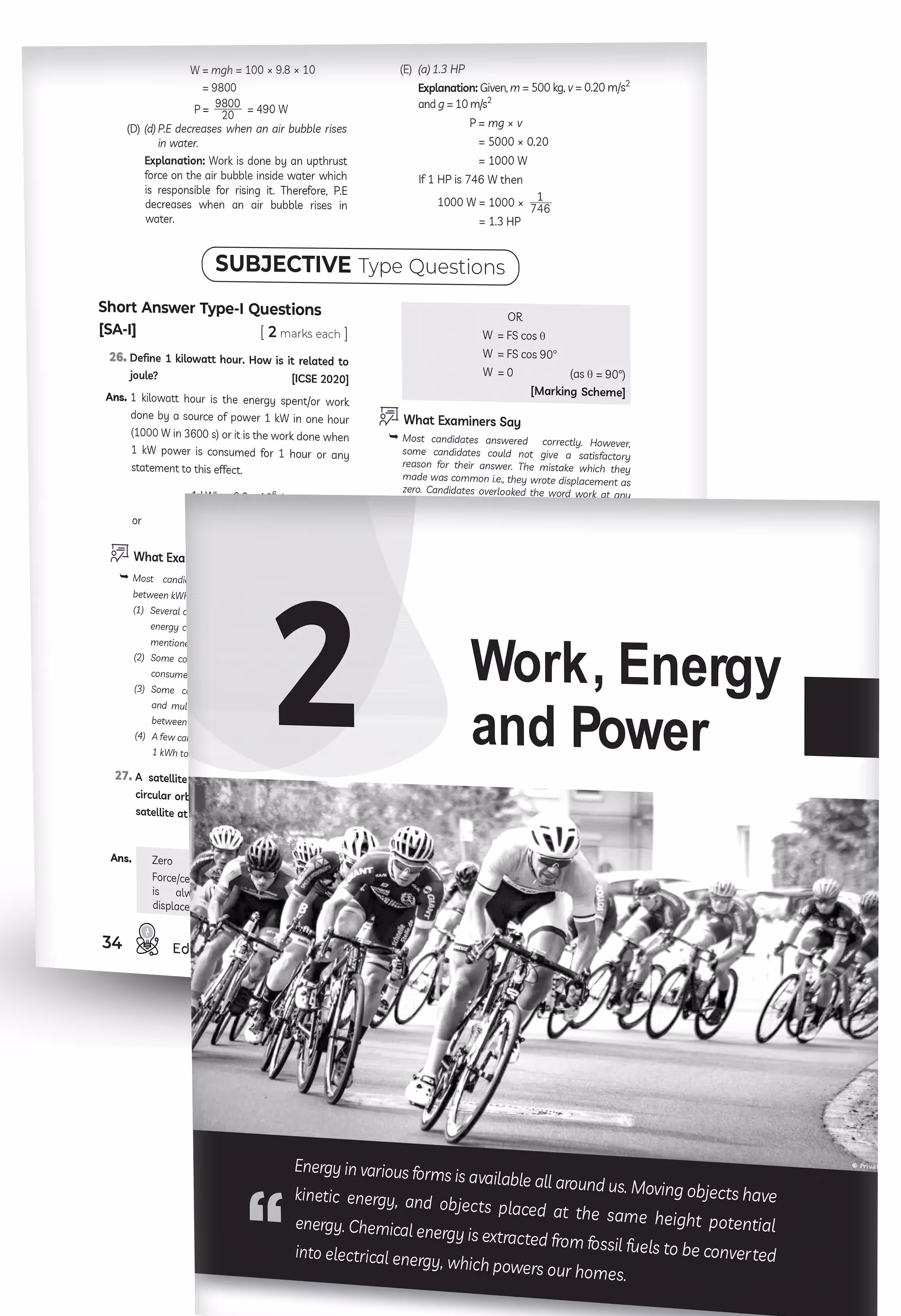 Educart ICSE Class 10 Physics Chapter-wise Question Bank (Solved Papers) 2025-26 - Strictly Based on New Syllabus 2026