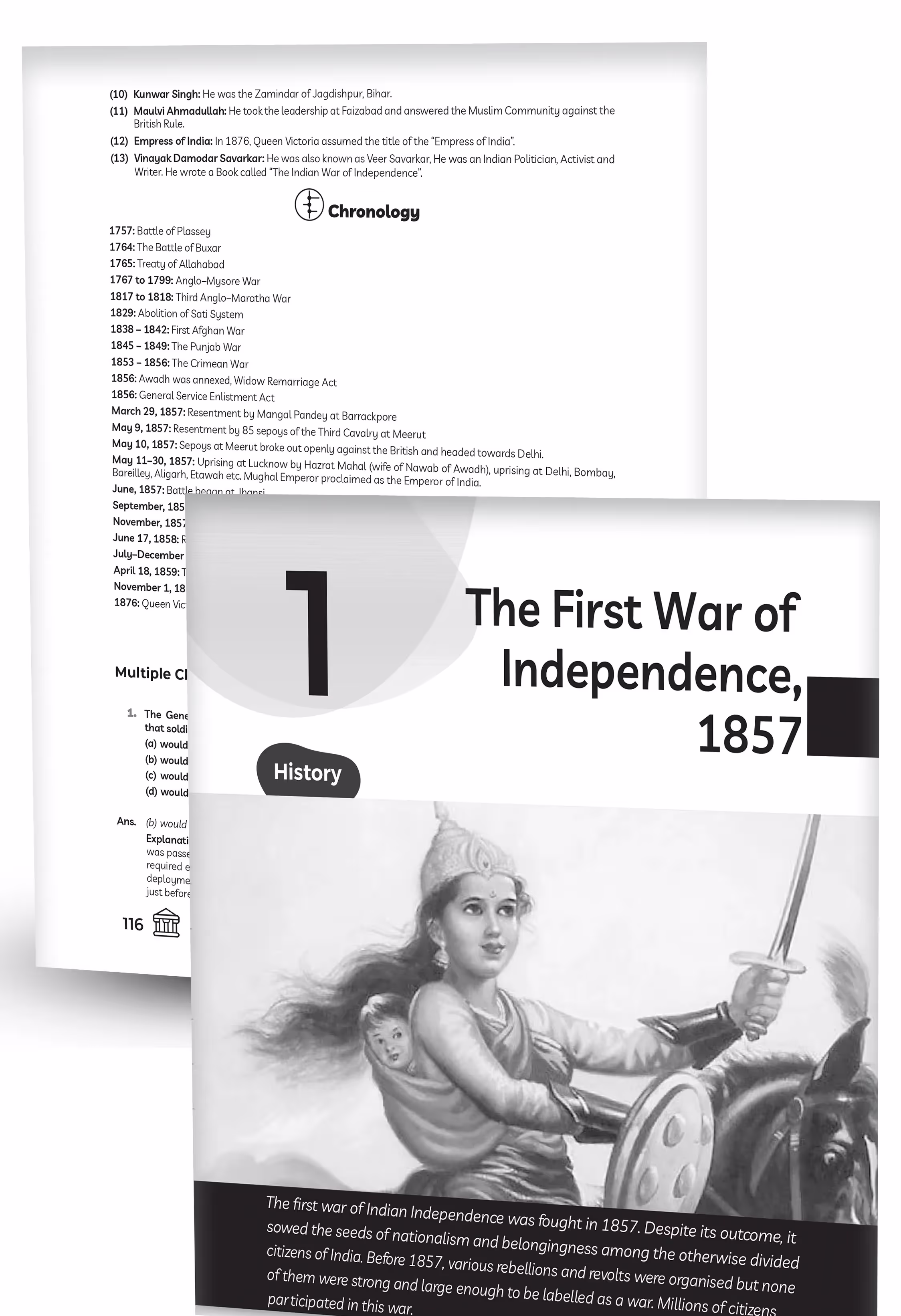 Educart ICSE Class 10 History and Civics Chapter-wise Question Bank (Solved Papers) 2025-26 - Strictly Based on New Syllabus 2026