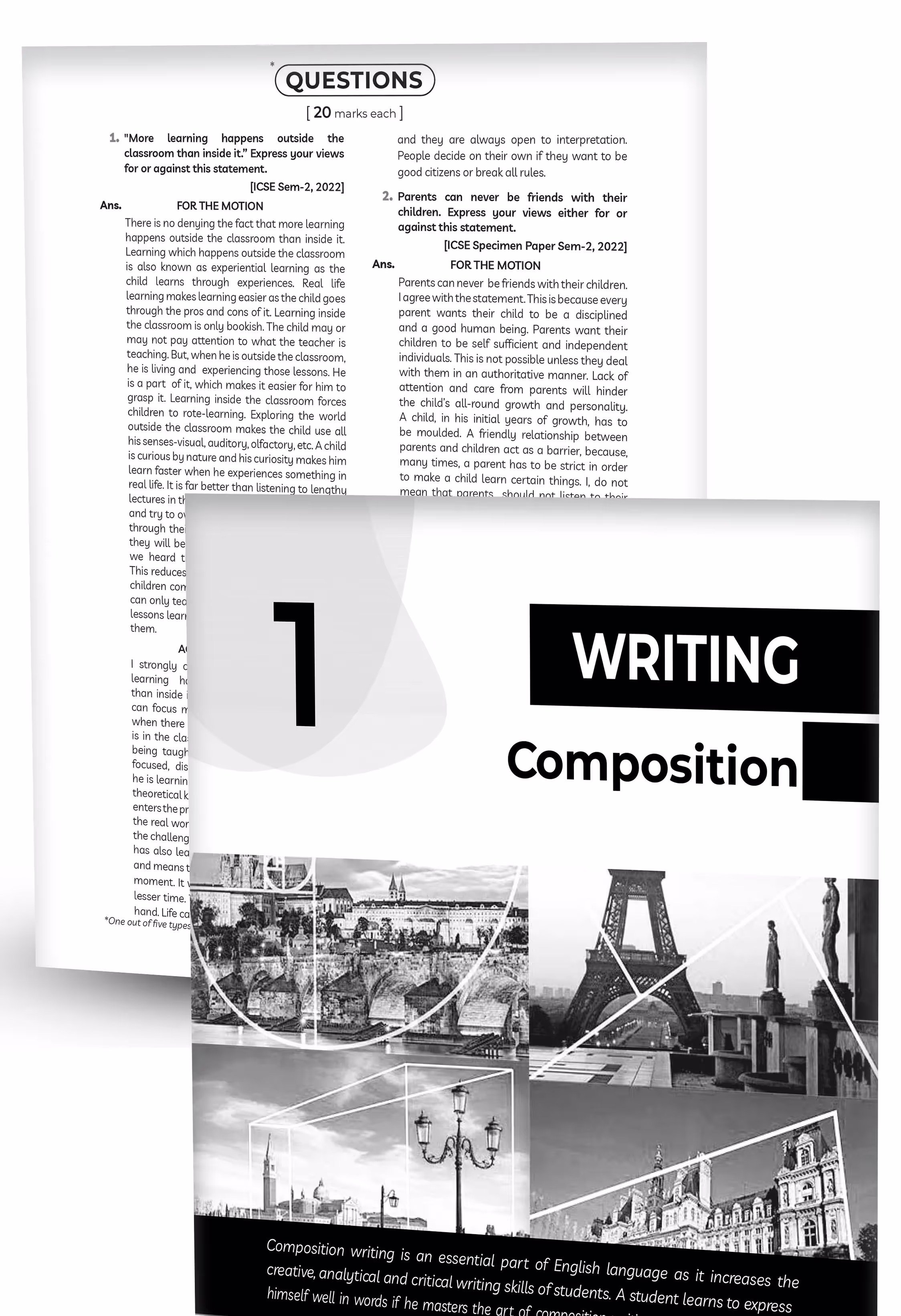 Educart ICSE Class 10 English Language Chapter-wise Question Bank (Solved Papers) 2025-26 - Strictly Based on New Syllabus 2026