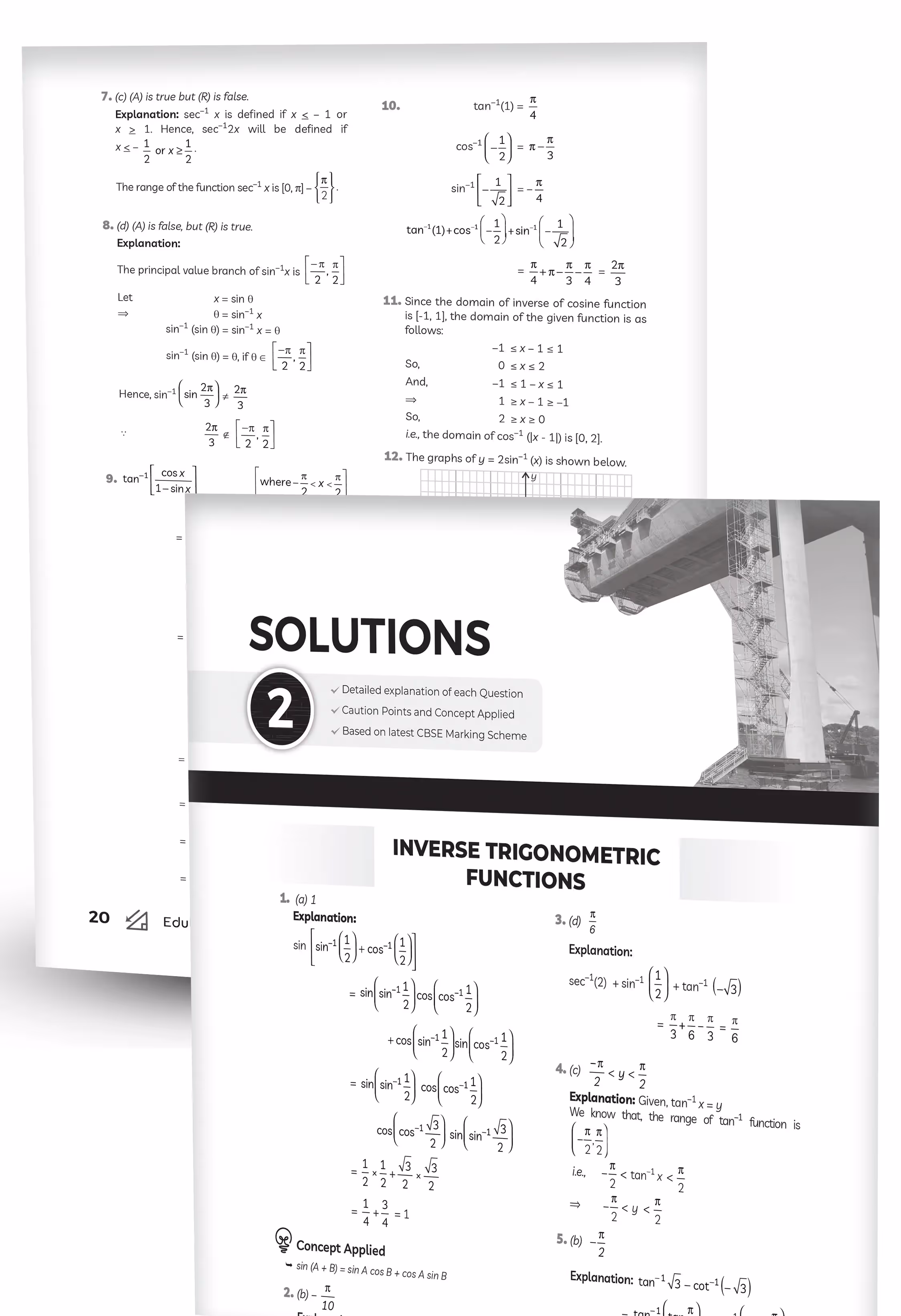 Educart CBSE Class 12 Mathematics Chapter-Wise Solved Papers 2025-26 on new Syllabus 2026
