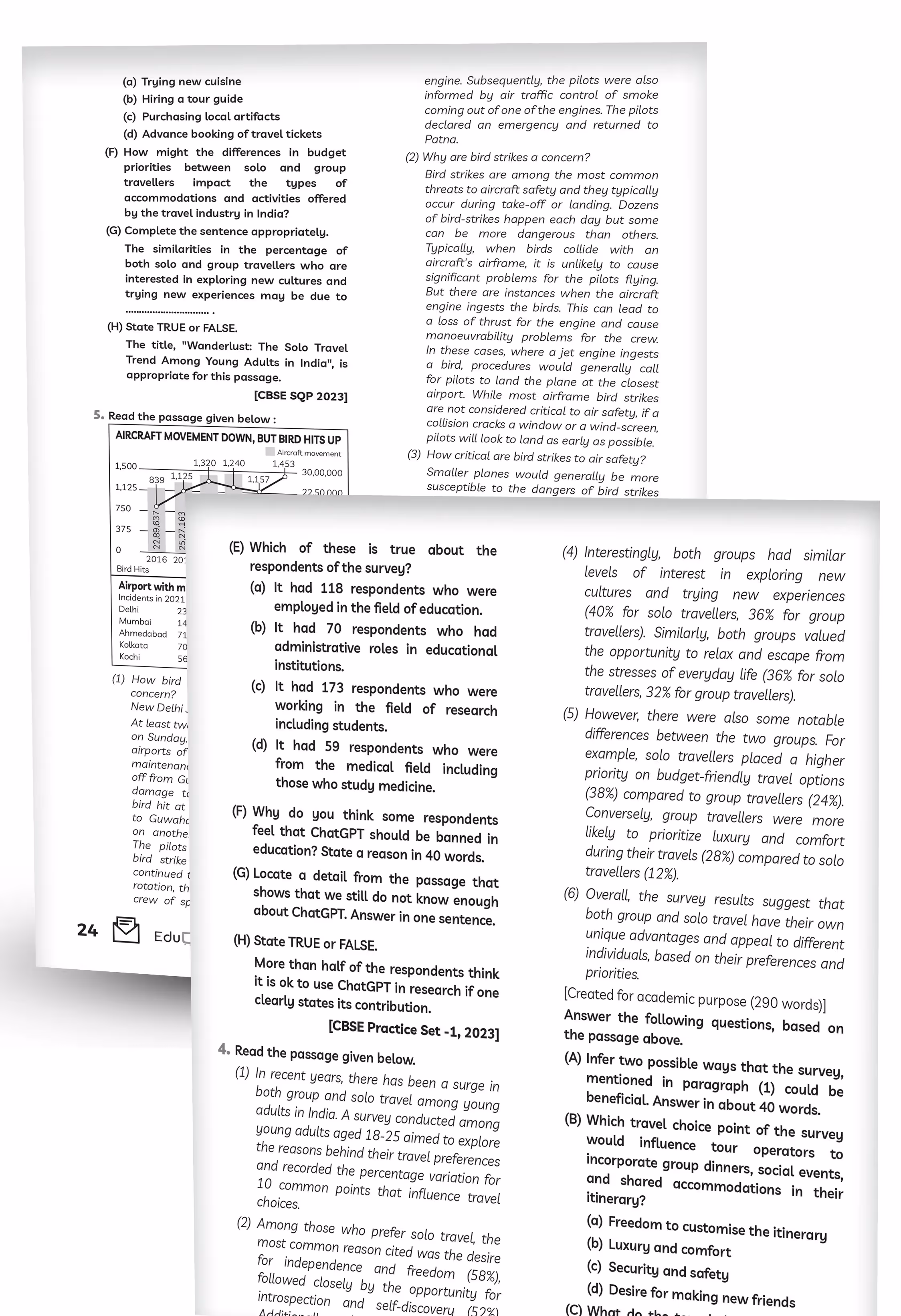 Educart CBSE Class 12 English Core Chapter-Wise Solved Papers 2025-26 on new Syllabus 2026