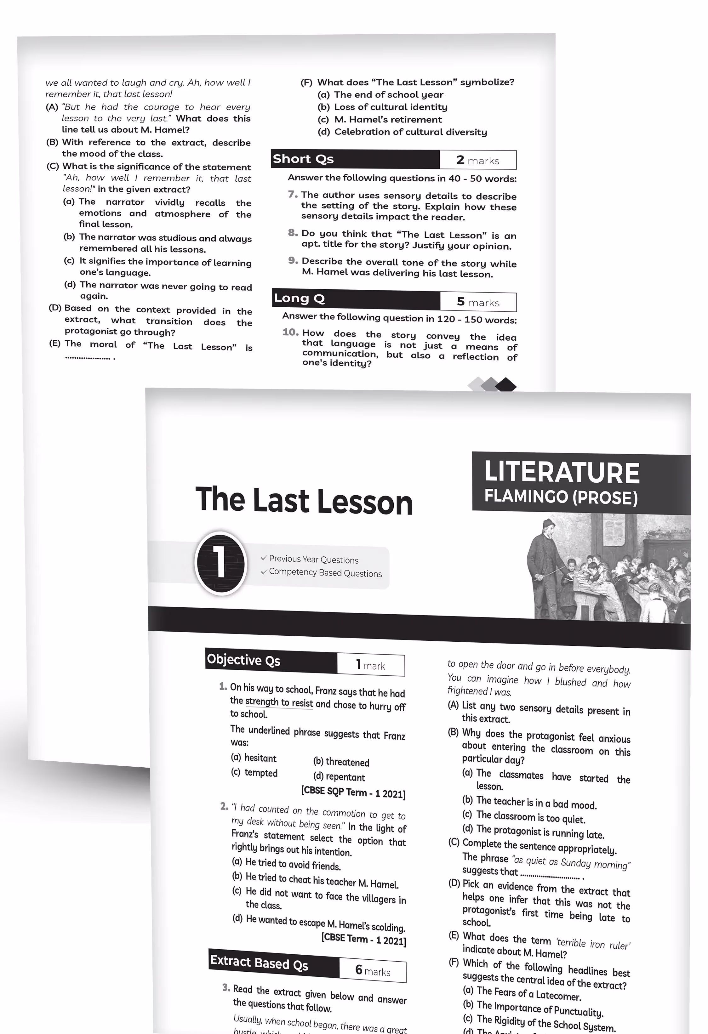 Educart CBSE Class 12 English Core Chapter-Wise Solved Papers 2025-26 on new Syllabus 2026