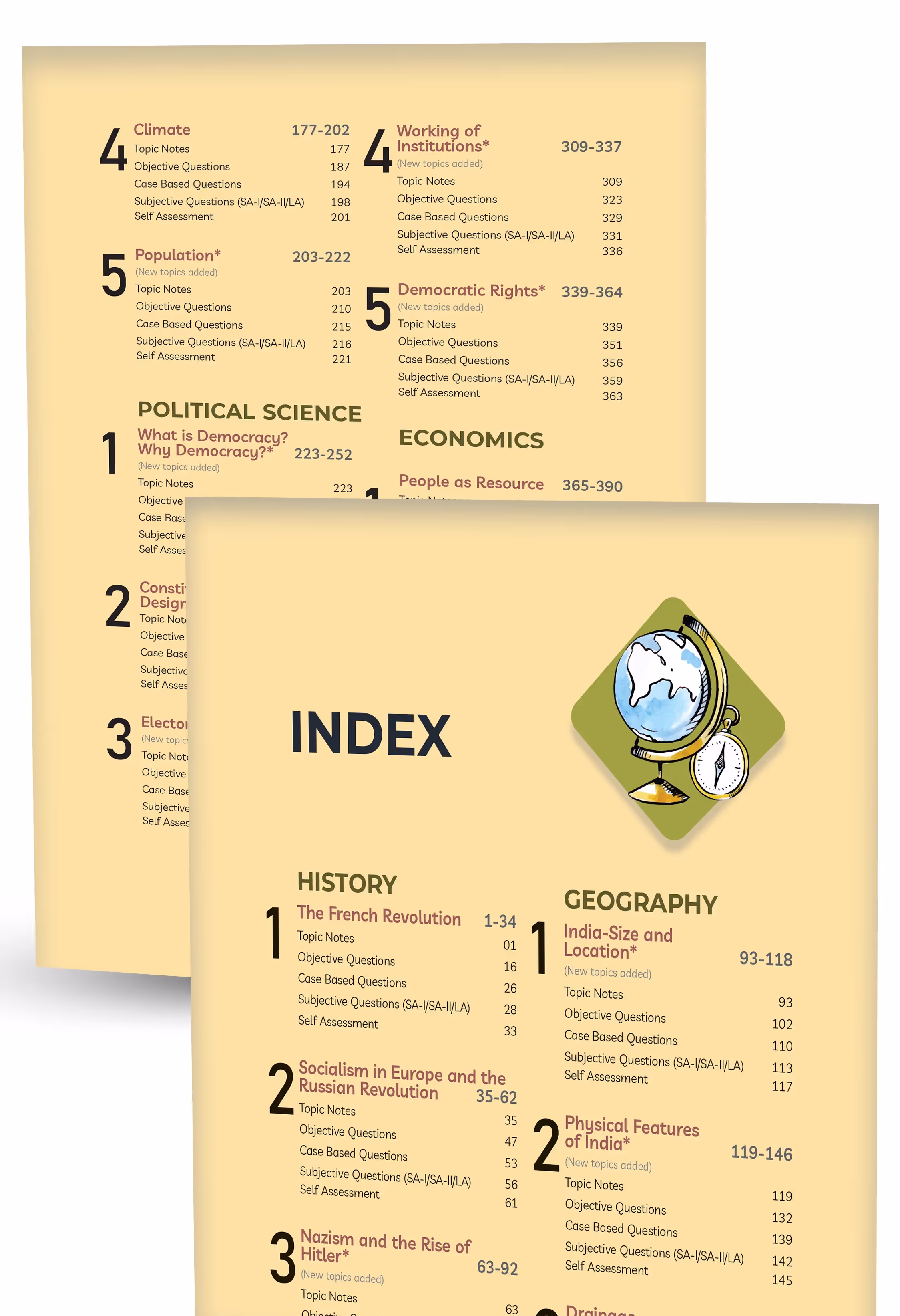 Educart CBSE Question Bank Class 9 Social Science 2025-26 on new Syllabus 2026 (Most Recommended NCERT based Reference Book)