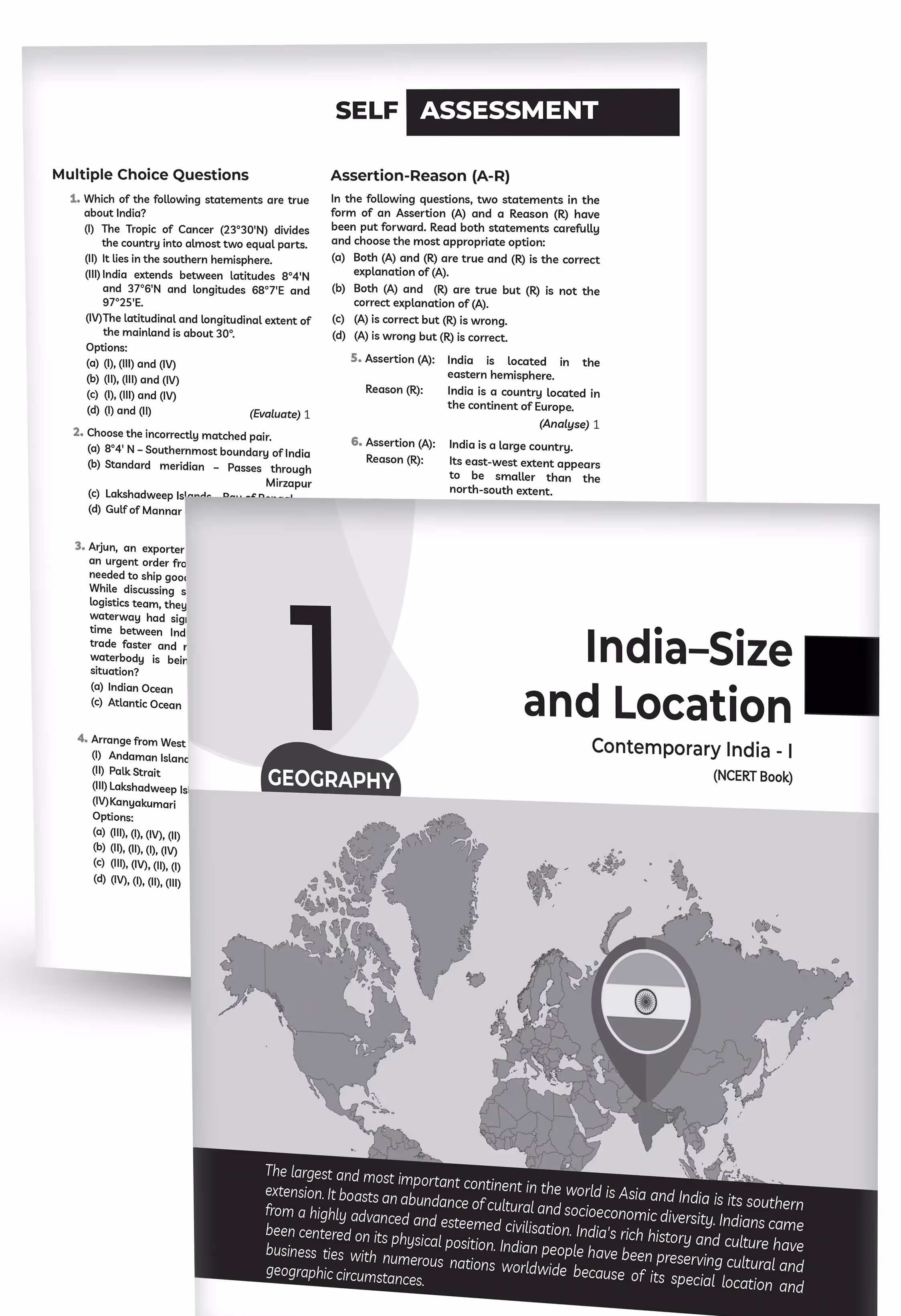 Educart CBSE Question Bank Class 9 Social Science 2025-26 on new Syllabus 2026 (Most Recommended NCERT based Reference Book)