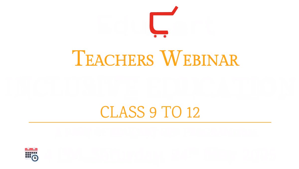 24 May Inclusive Education Webinar For Teachers