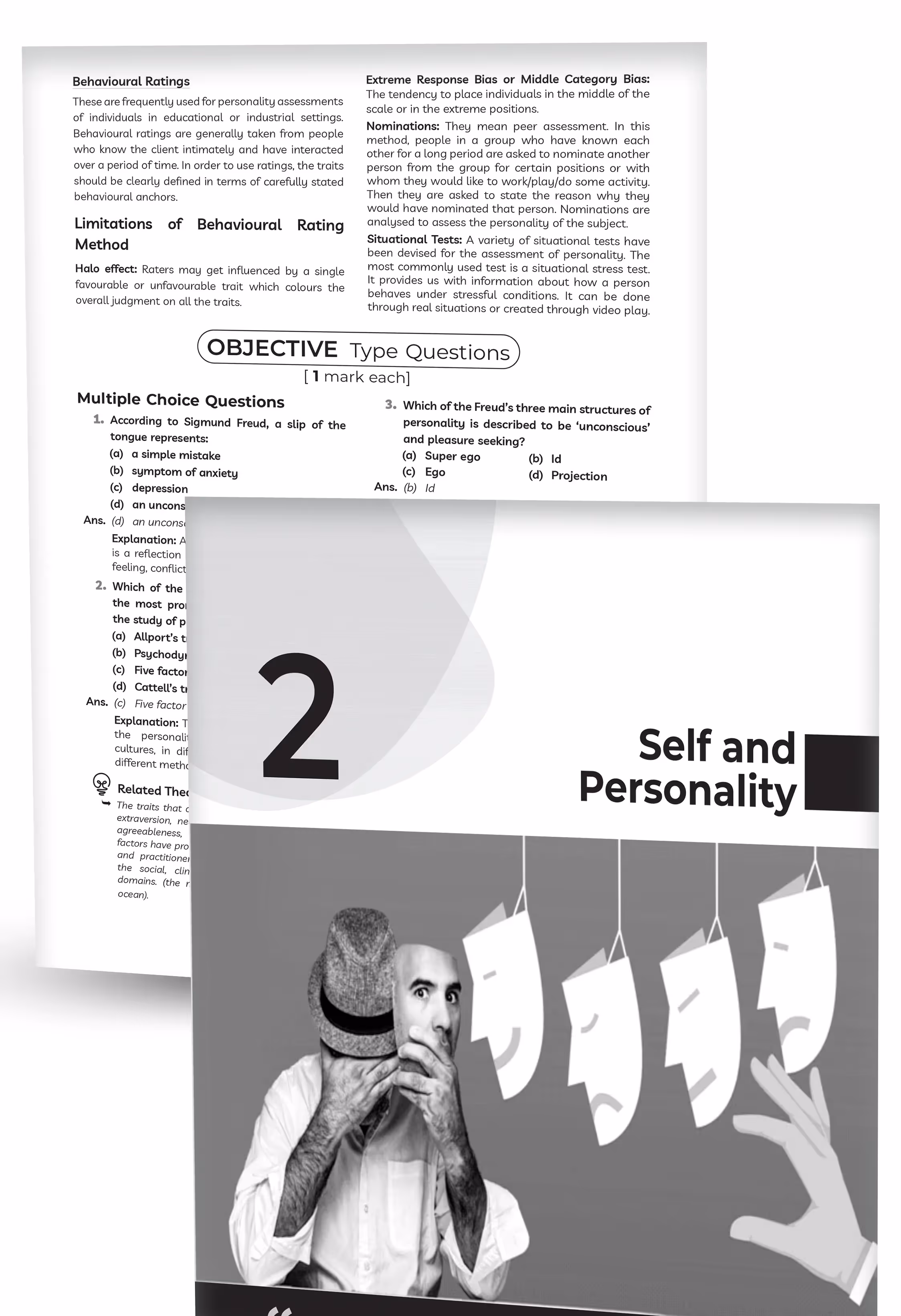 Educart CBSE Class 12 Psychology Question Bank 2025-26 on new Syllabus 2026 (Includes Past Years Solved Questions)