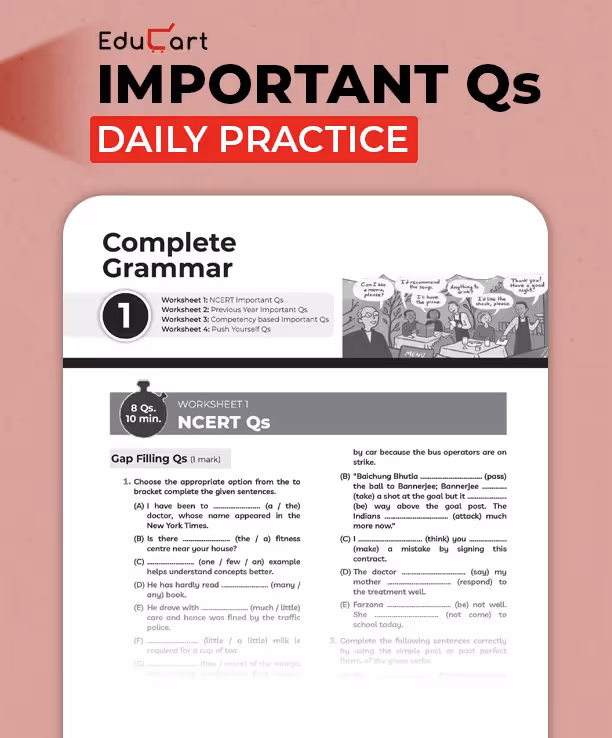 Educart One-shot English Communicative CBSE Class 10 Question Bank 2025-26 on new Syllabus 2026 (Strictly for Boards Exam)