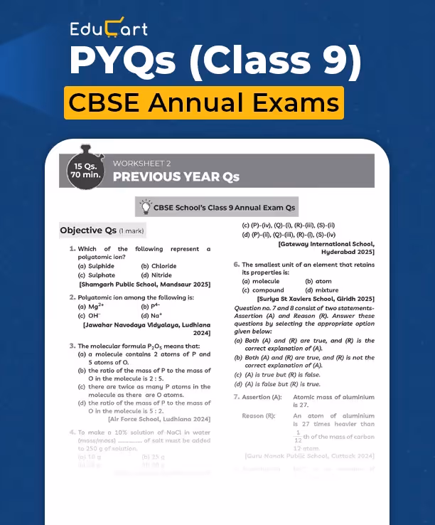 Educart CBSE Class 9 Science One-shot Question Bank 2026 (Strictly for 2025-26 Exam)