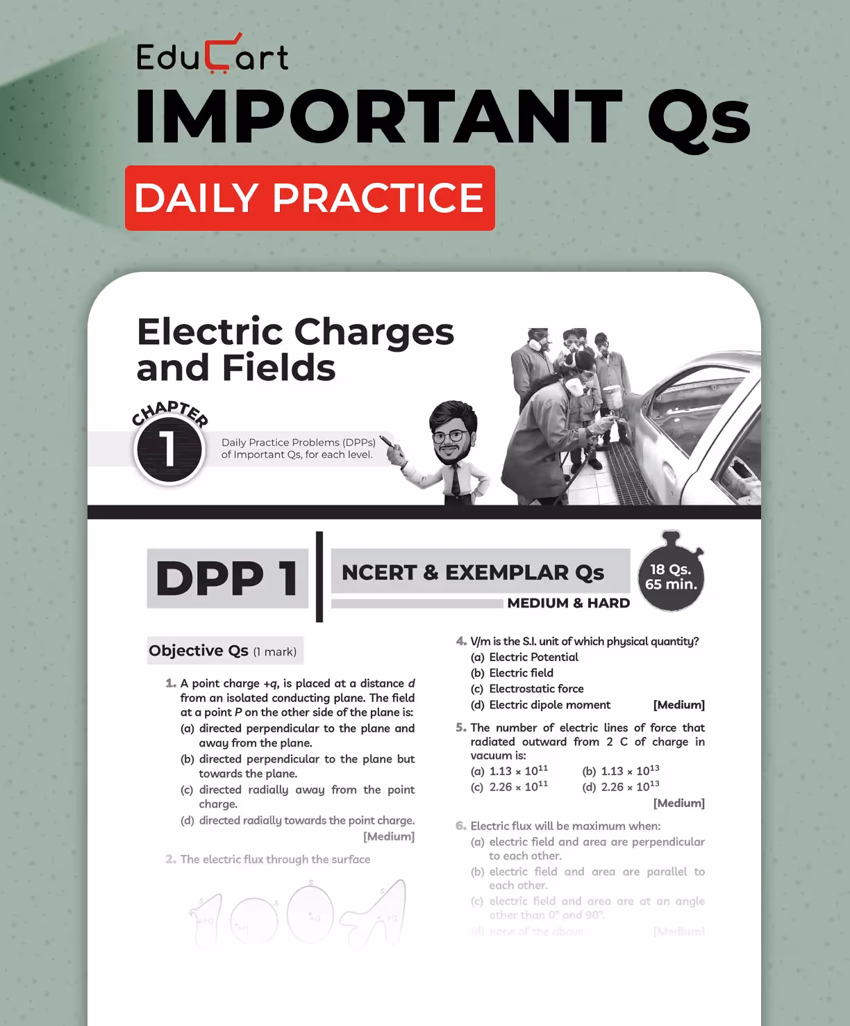 Educart CBSE Class 12 One Shot Question Bank Physics, Chemistry, Mathematics and English 2026 (Set of 4 Books including PYQs for 2025-26 Exam)
