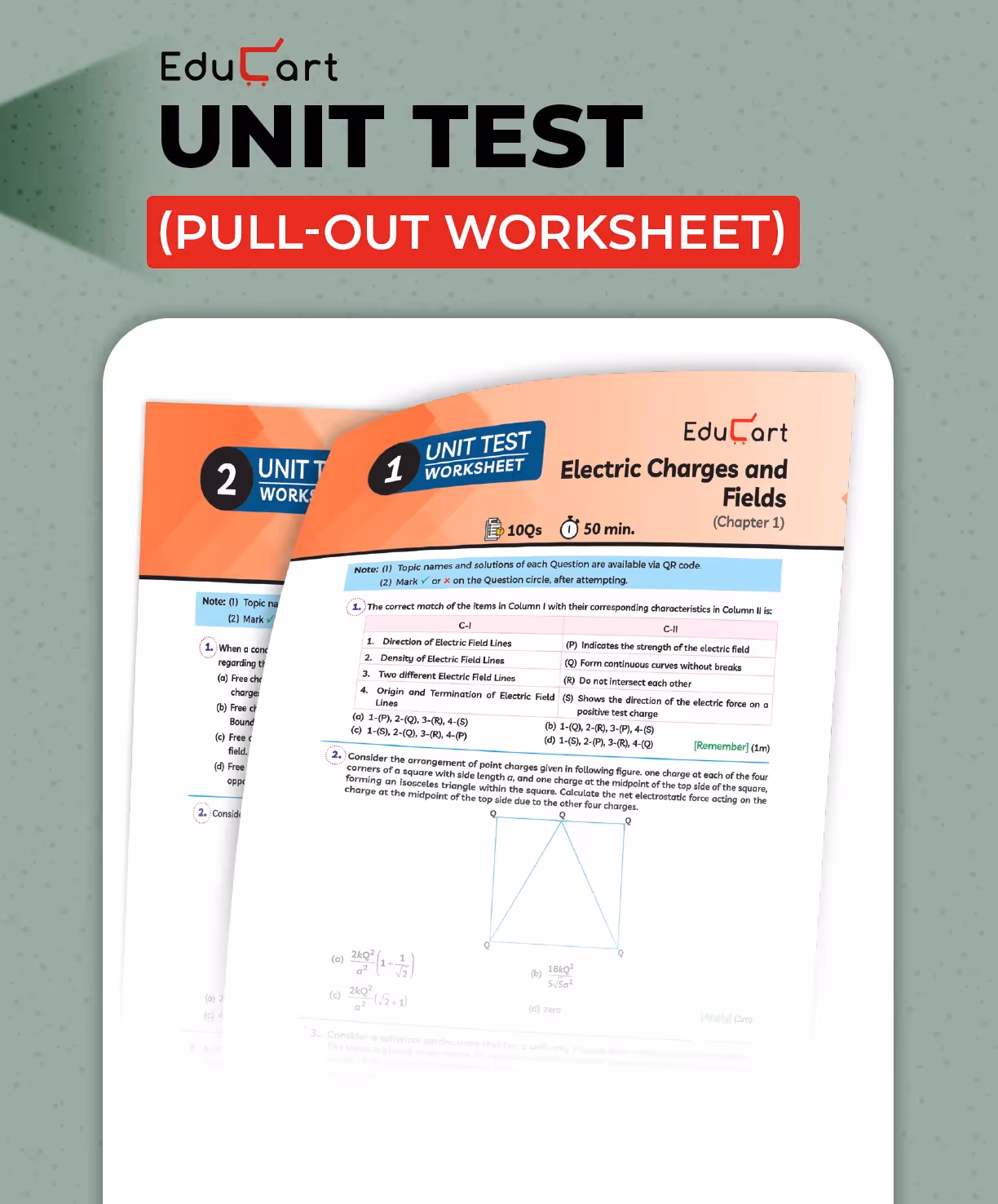 Educart CBSE Class 12 One Shot Question Bank Physics, Chemistry, Mathematics and English 2026 (Set of 4 Books including PYQs for 2025-26 Exam)