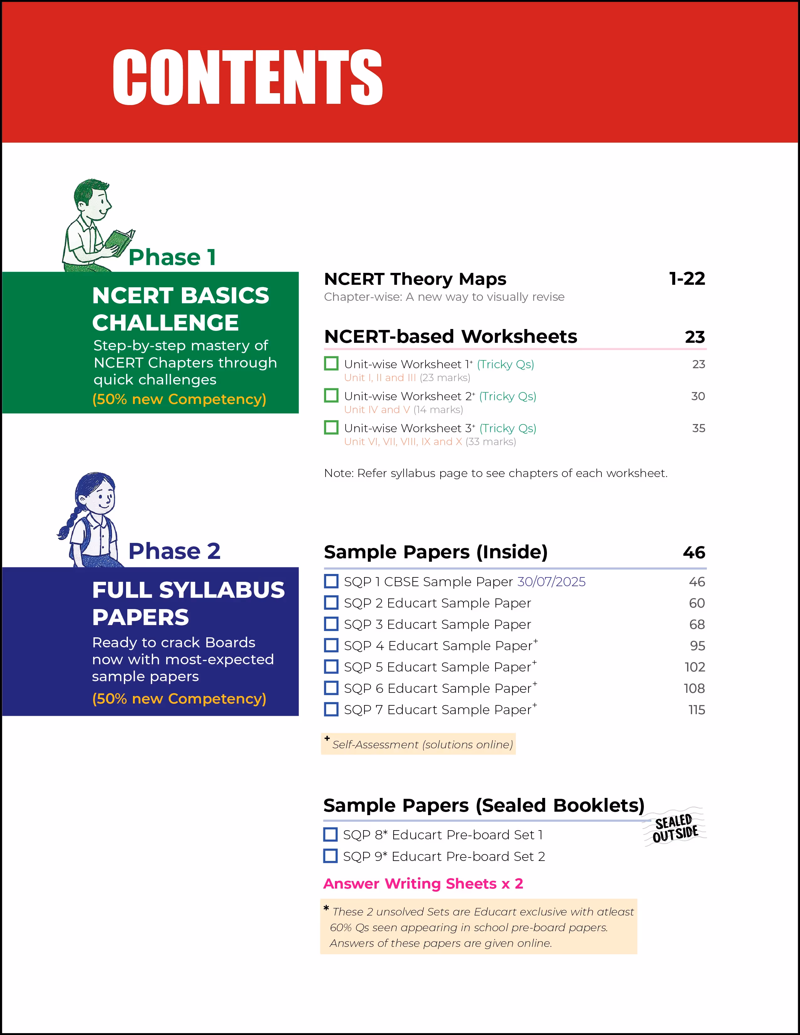 Educart CBSE Sample Paper Class 12 2025-26 – Chemistry (Based on latest CBSE Sample Papers Released on 30-07-25) For 2026 Board Exam