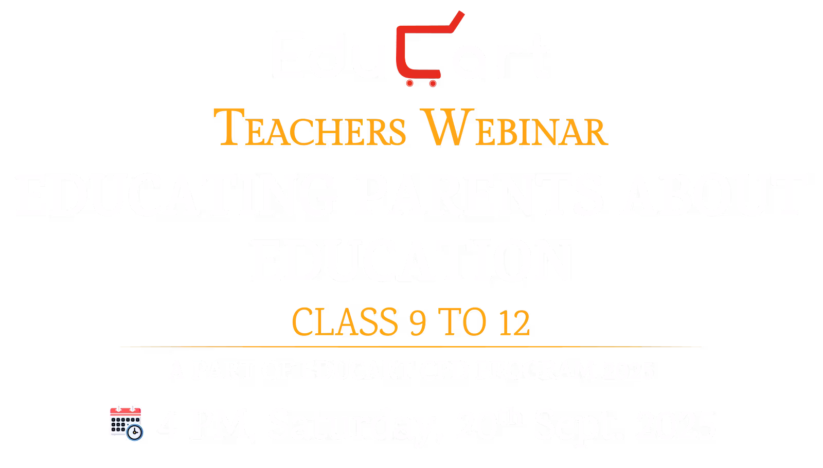 Ms Shilpi Bagla webinar on Educating Parents about Education