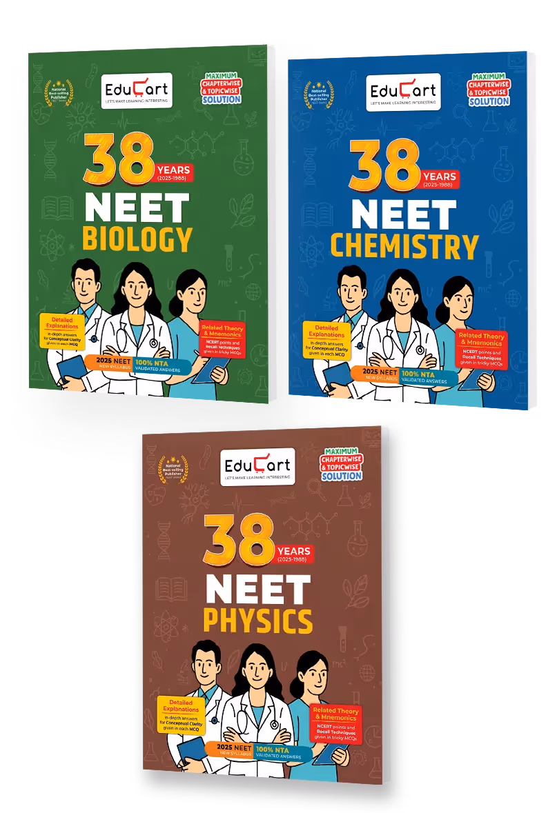 Physics + Chemistry + Biology (Combo of 3)