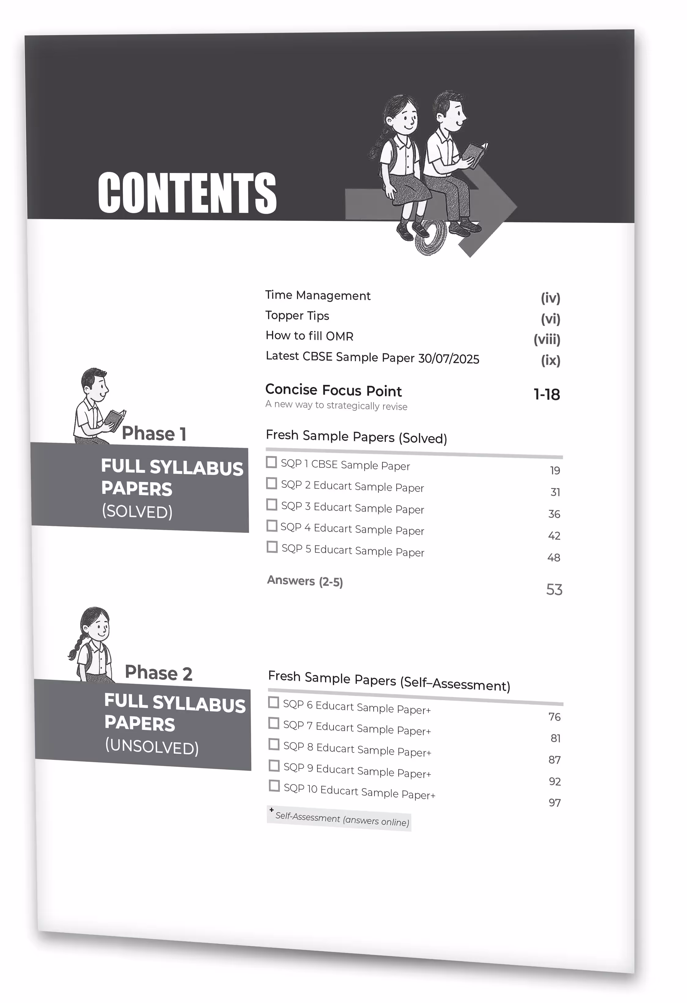Educart CBSE Sample Paper Class 12 2025-26 – Hindi Core (Based on latest CBSE Sample Papers Released on 30-07-25) For 2026 Board Exam