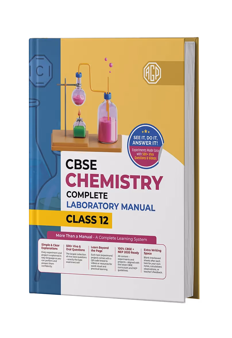 Educart CBSE Class 12 Chemistry Lab Manual 2025-26