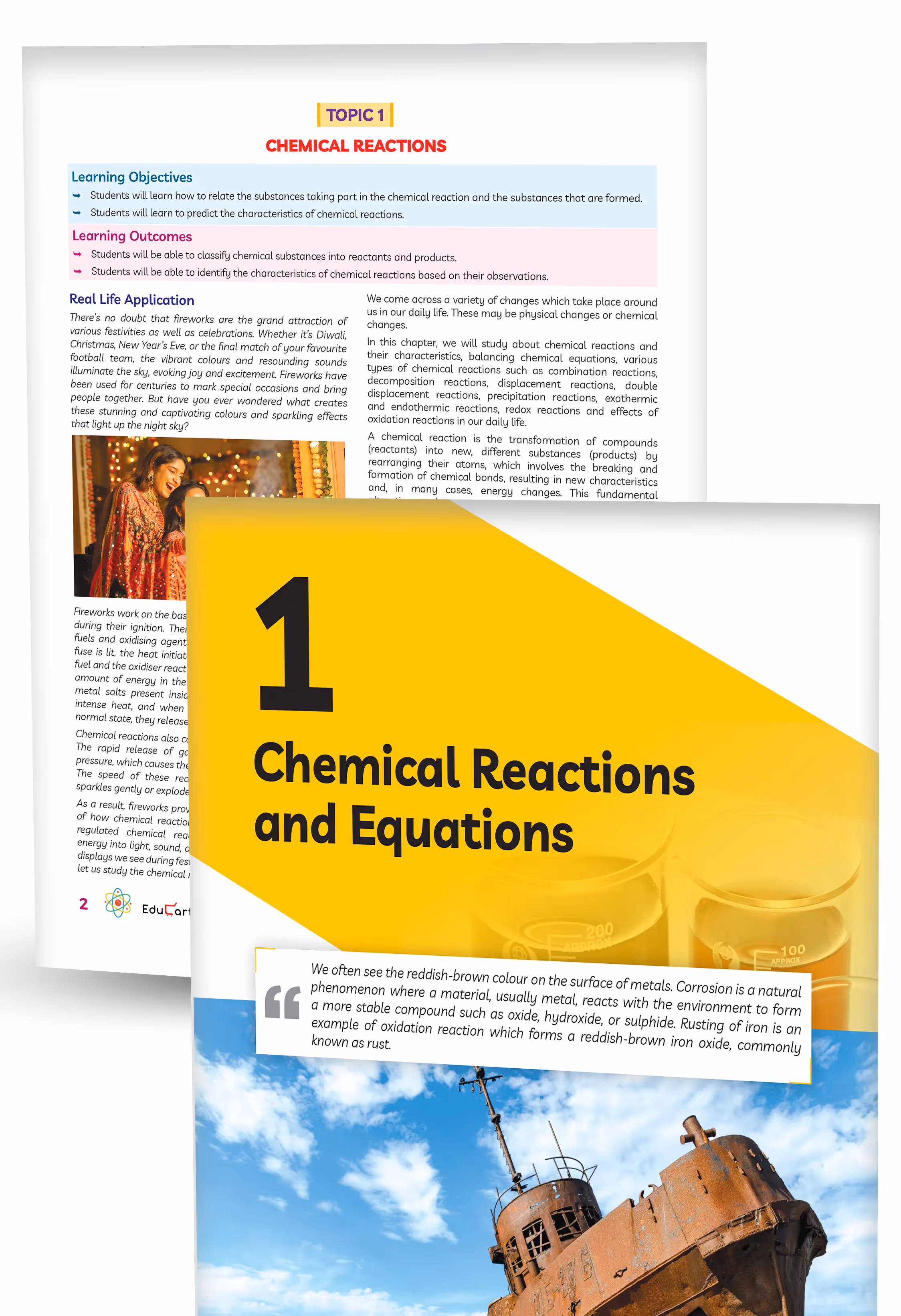 Educart CBSE Class 10 Science Question Bank 2026-27 | Chapterwise, Case-Based & Competency-Based Qs | Unit Test Worksheets, Notes & Visuals | NCERT Based CBSE 2027