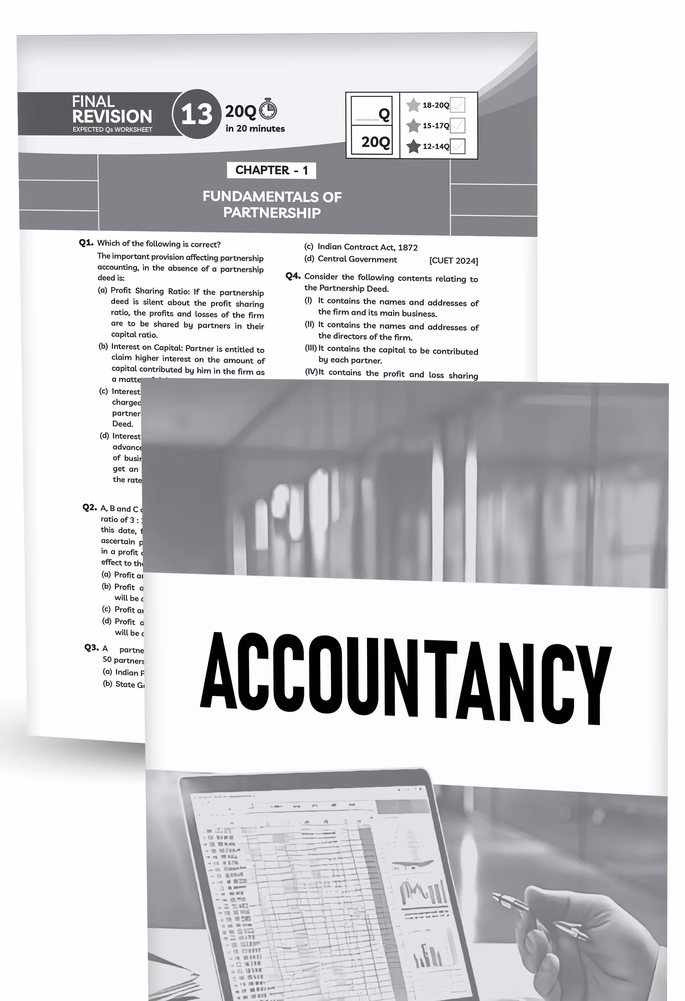 Educart CUET Commerce 2026 | 15 Days Chapter-wise Final Revision Book | Business Studies, Accountancy, Economics (Based on Latest CUET UG Syllabus Section II)
