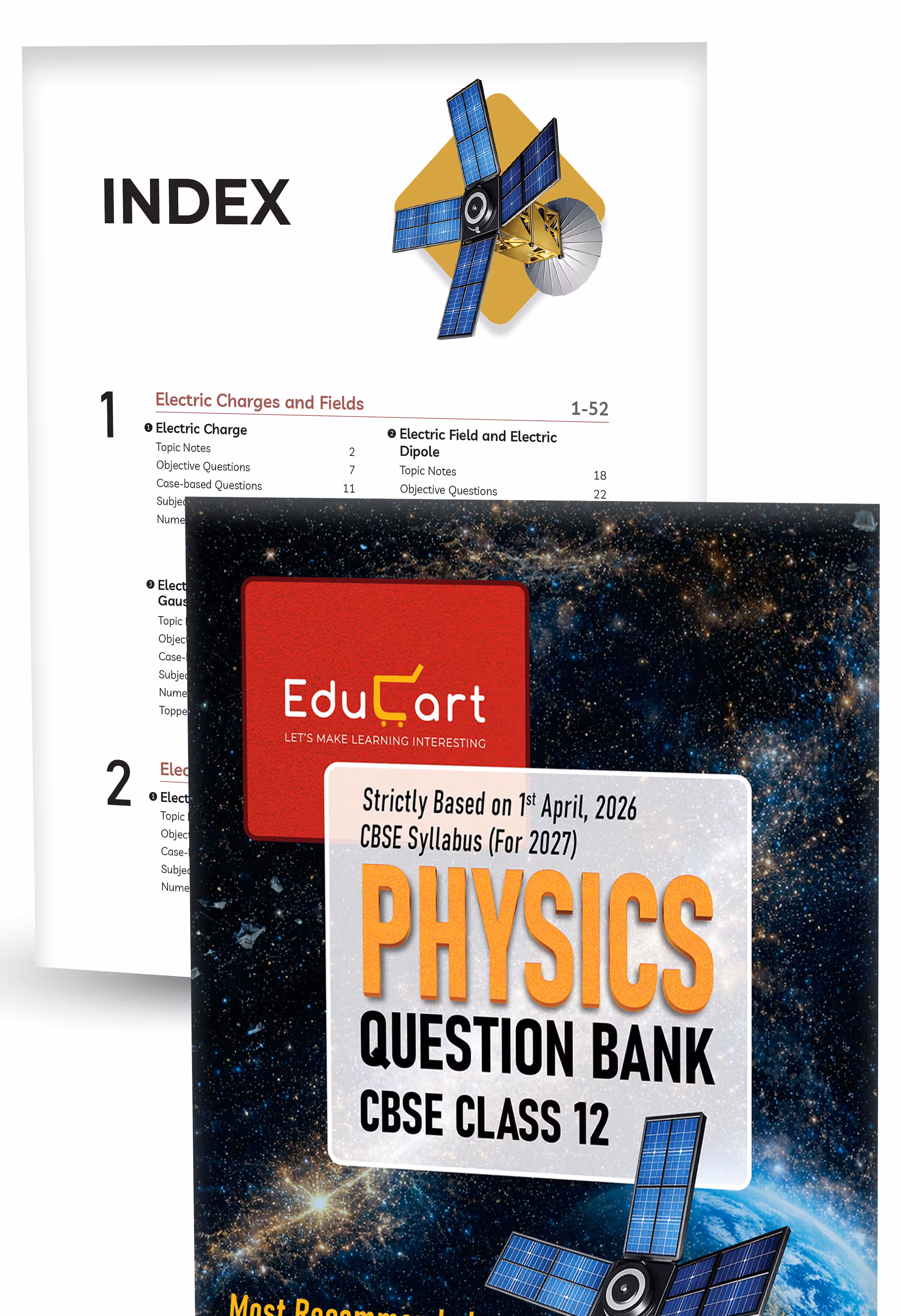 Educart CBSE Class 12 Question Bank Combo 2026–27 | Physics, Chemistry & Mathematics | Chapterwise PYQs, Competency-Based & Case-Based Qs | 2027 Syllabus