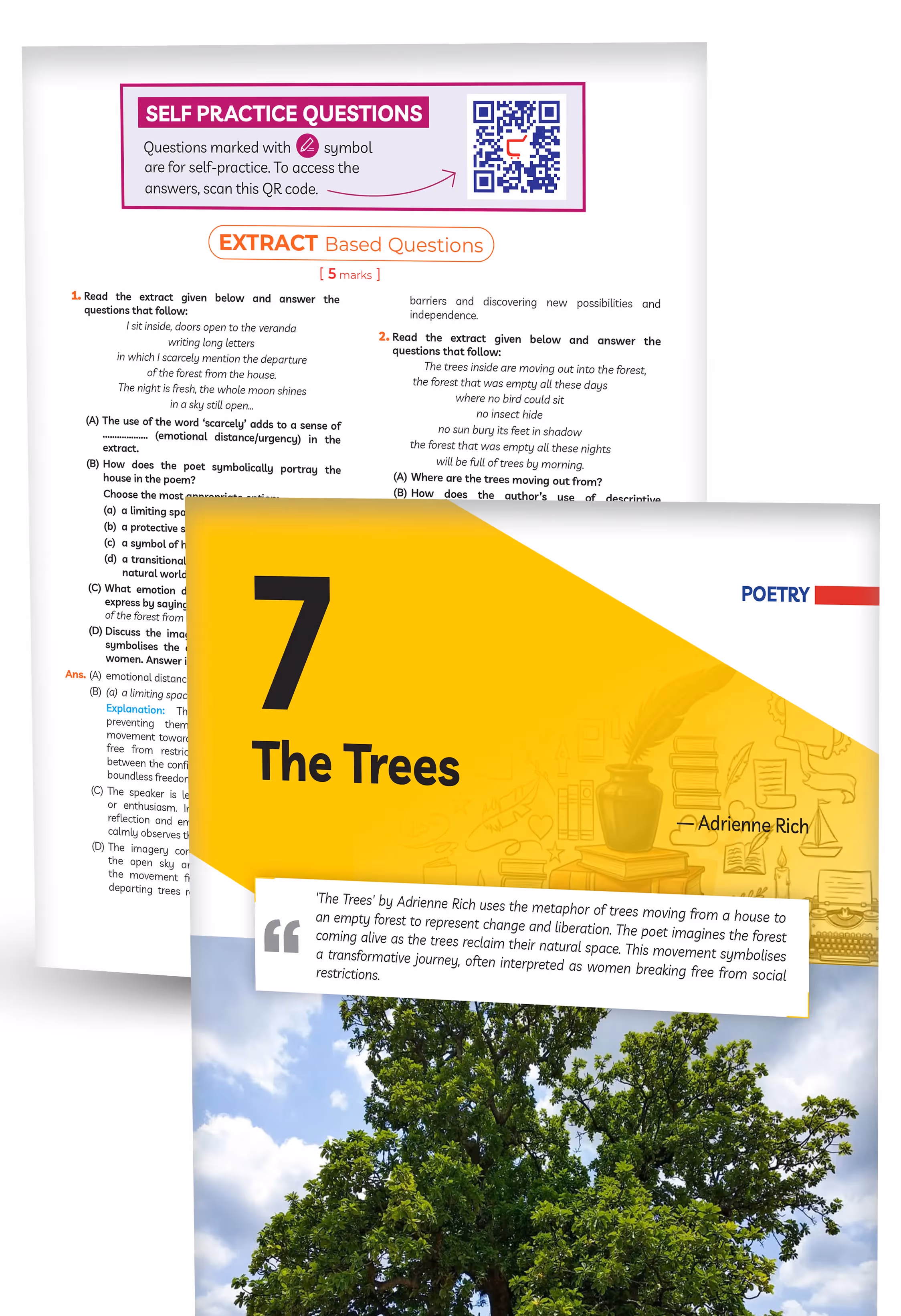 Educart CBSE Class 10 English Question Bank 2026-27 | Chapterwise, Case-Based & Competency-Based Qs | Unit Test Worksheets, Notes & Visuals | NCERT Based CBSE 2027