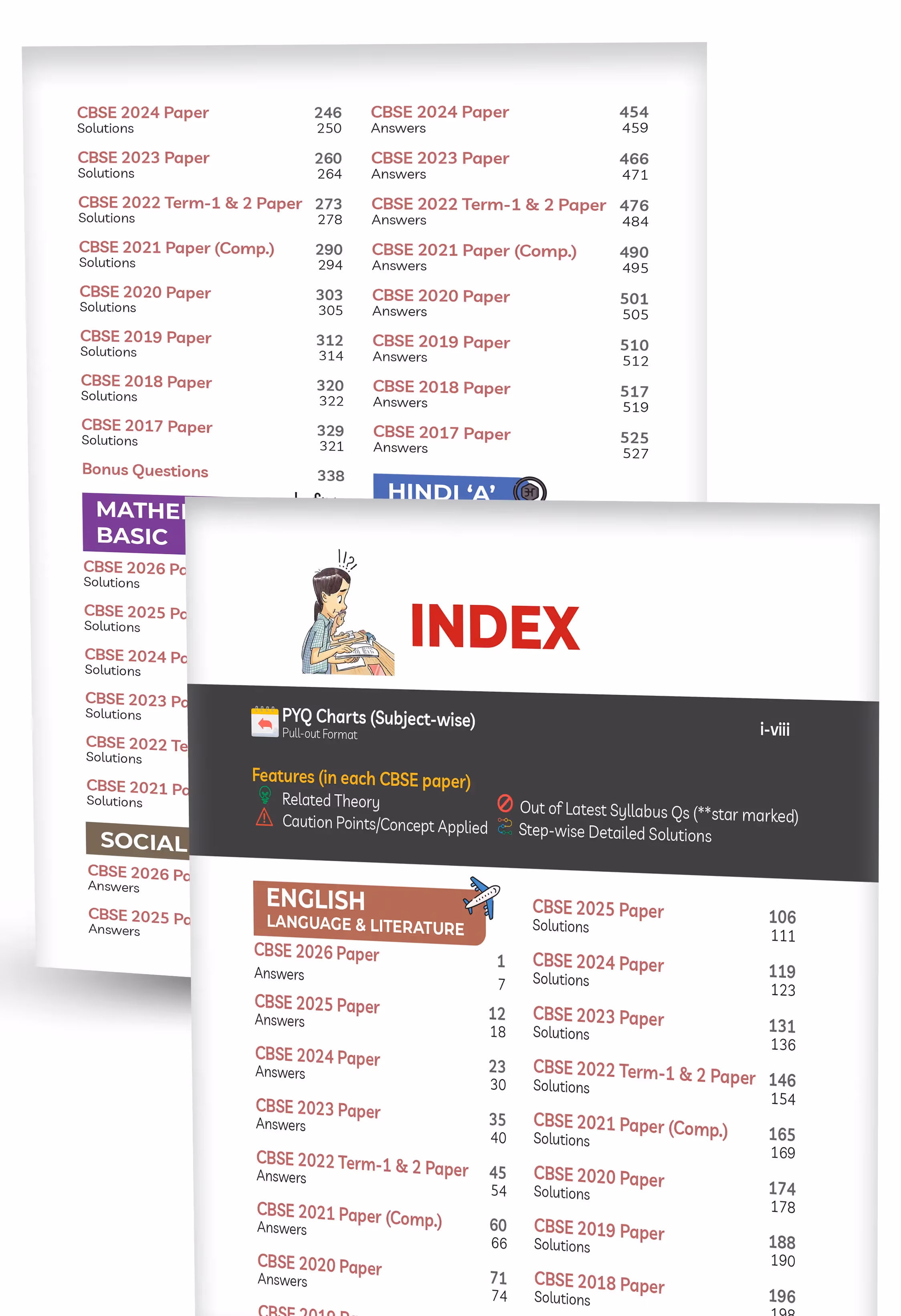 Educart CBSE Class 10 Granth 2027 Boards | 10 Years Solved Papers (2016–2026) | PYQs, NCERT Theory & Detailed Solutions