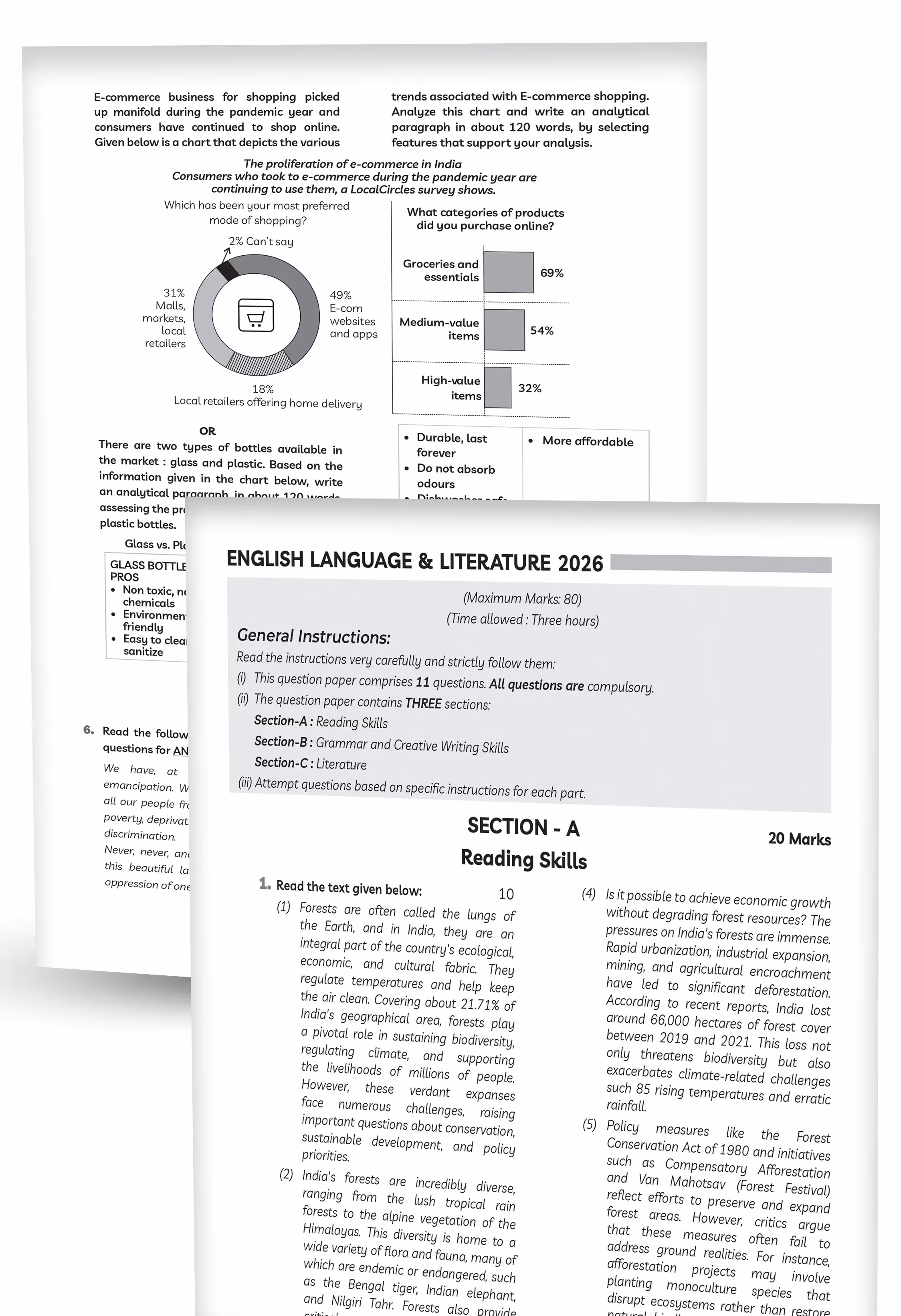 Educart CBSE Class 10 Granth 2027 Boards | 10 Years Solved Papers (2016–2026) | PYQs, NCERT Theory & Detailed Solutions