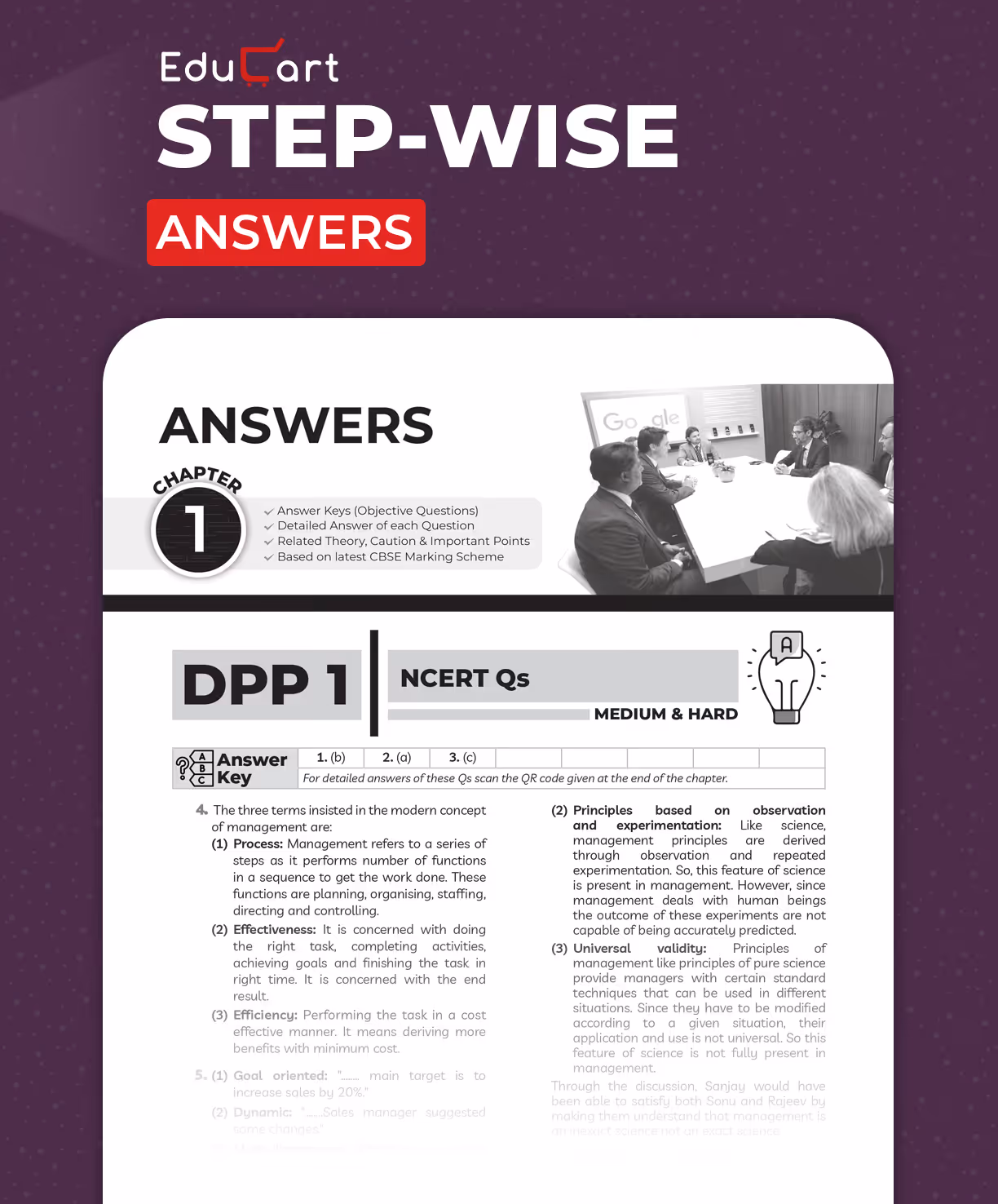 Educart CBSE Class 12 Business Studies One Shot Question Bank 2026–27 | NCERT Questions, PYQs & Competency-Based Qs | Unit Test Worksheet | Latest CBSE Syllabus & Exam Pattern 2027