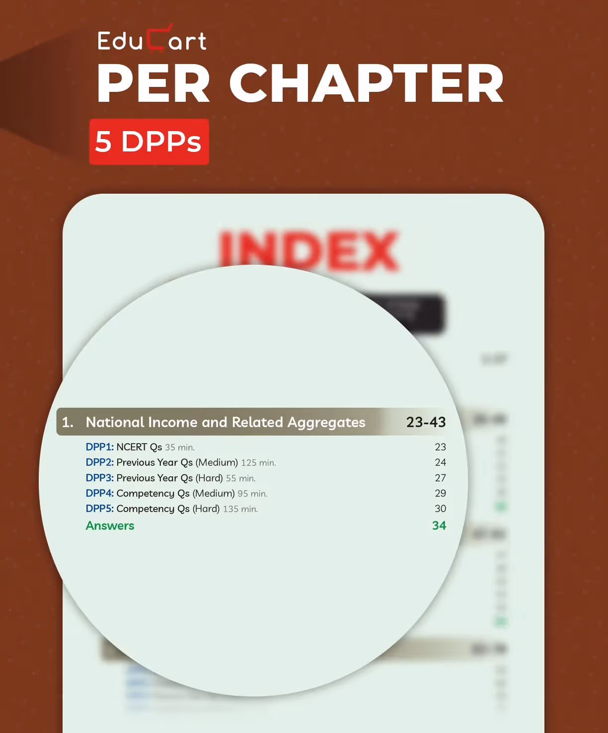 Educart CBSE Class 12 Economics One Shot Question Bank 2026–27 | NCERT Questions, PYQs & Competency-Based Qs | Unit Test Worksheet | Latest CBSE Syllabus & Exam Pattern 2027