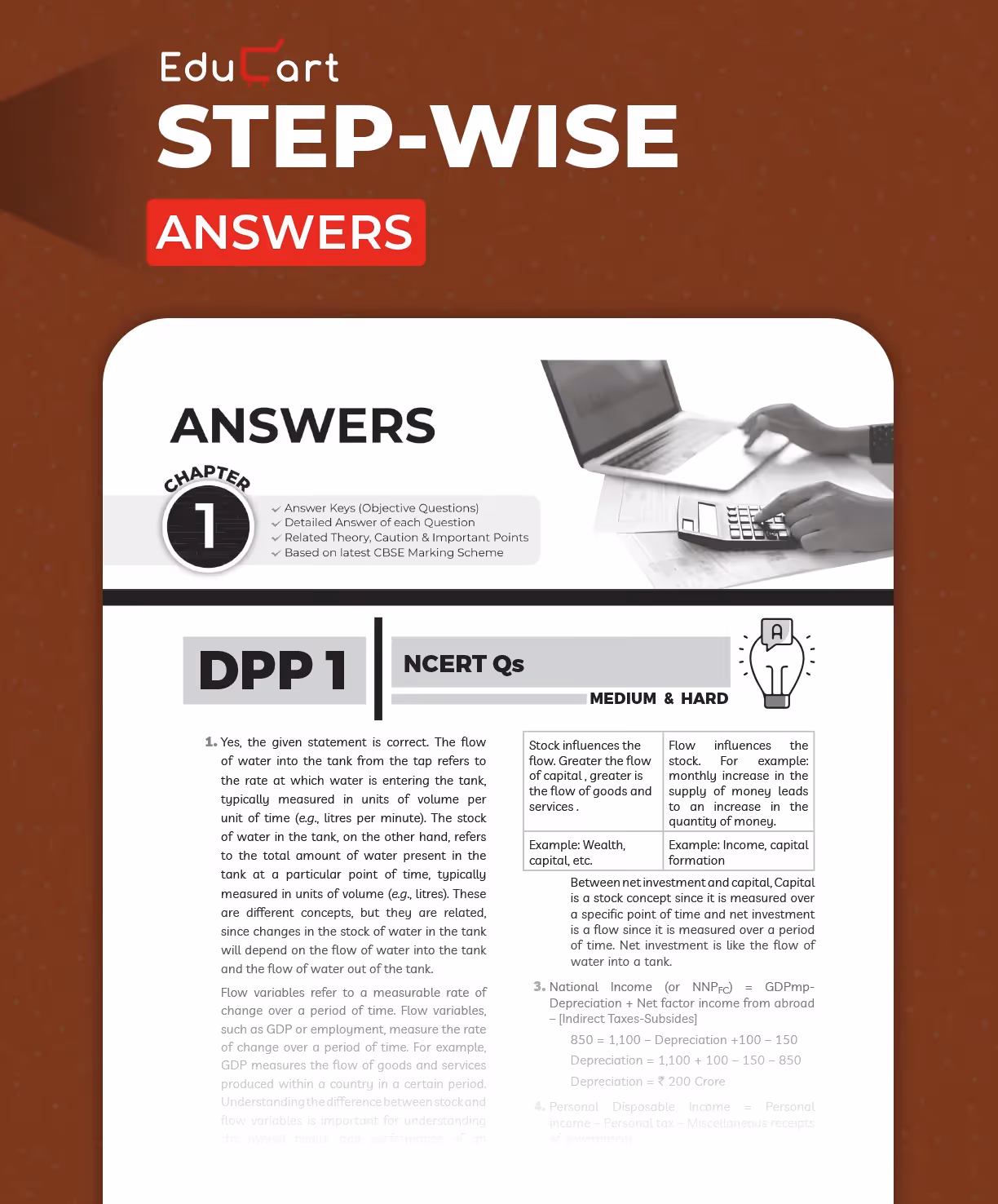 Educart CBSE Class 12 Economics One Shot Question Bank 2026–27 | NCERT Questions, PYQs & Competency-Based Qs | Unit Test Worksheet | Latest CBSE Syllabus & Exam Pattern 2027